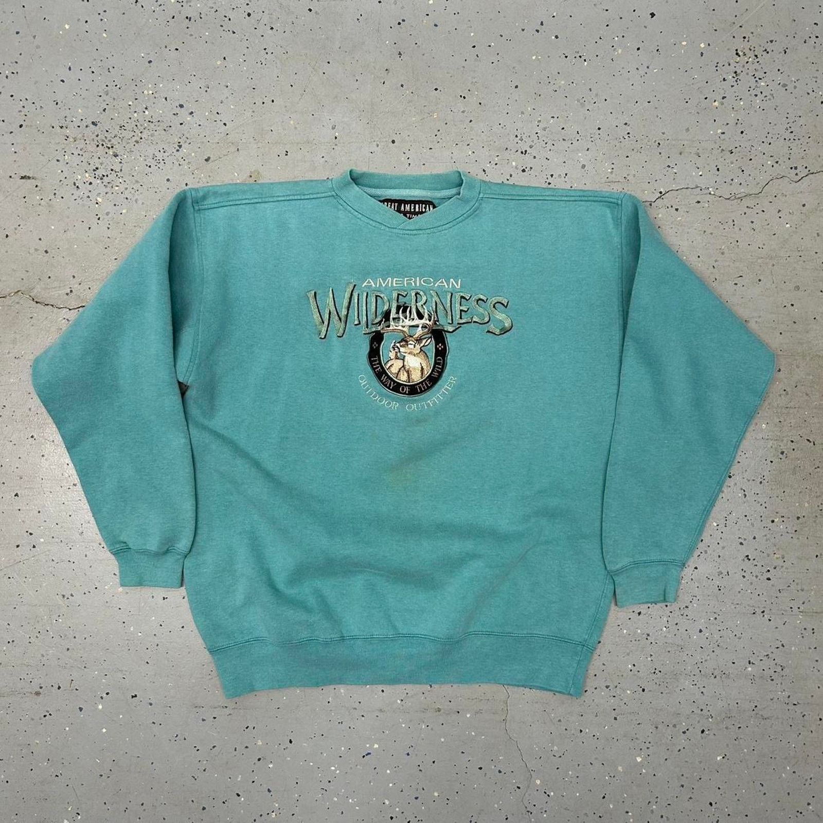 Other VTG American Wilderness Outdoor Outfitters sweatshirt Size L / US 10 / IT 46 - 1 Thumbnail
