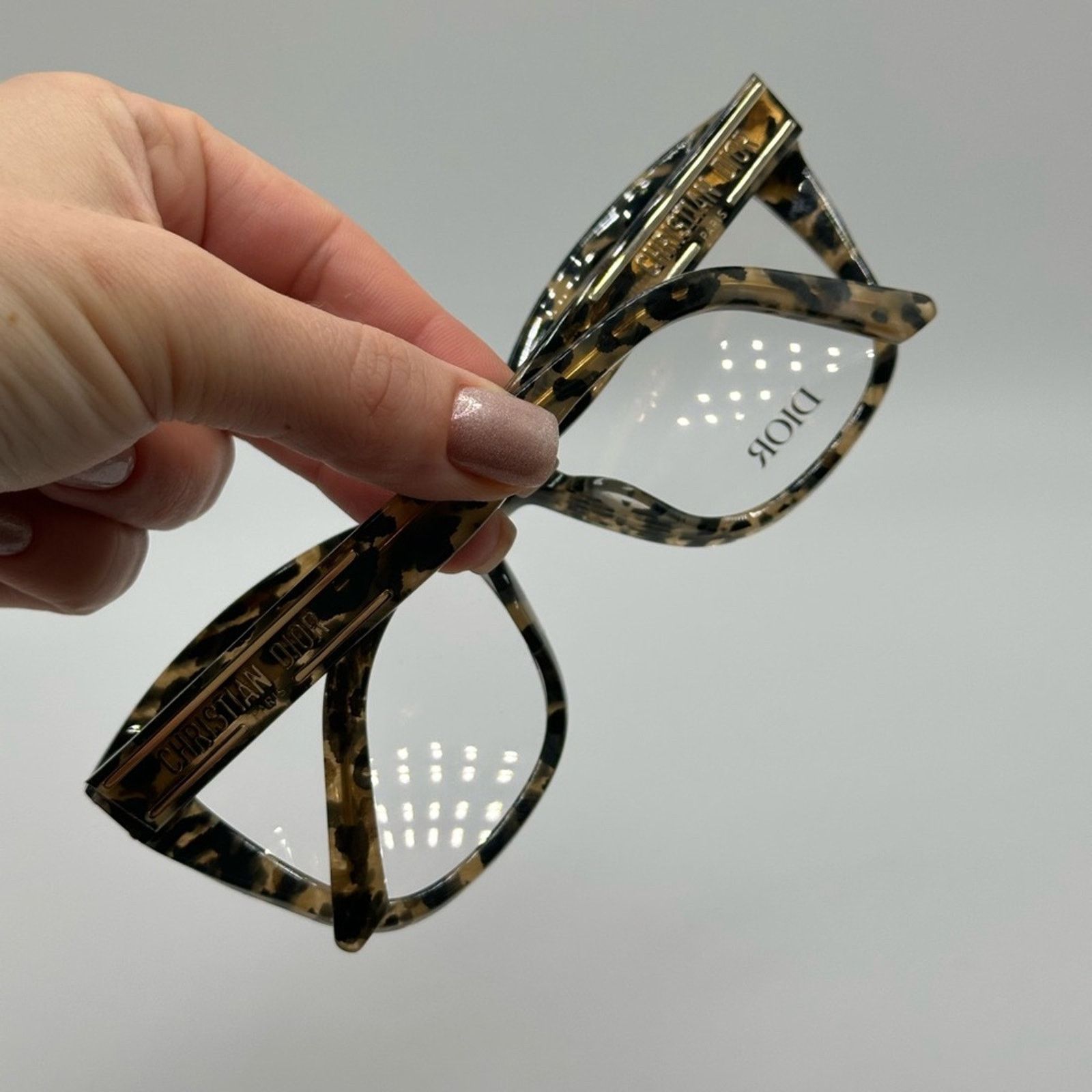 Dior NEW Dior Eyeglasses CD50070I 057 DiorSignatureO B3I Havana Size ONE SIZE - 9 Thumbnail