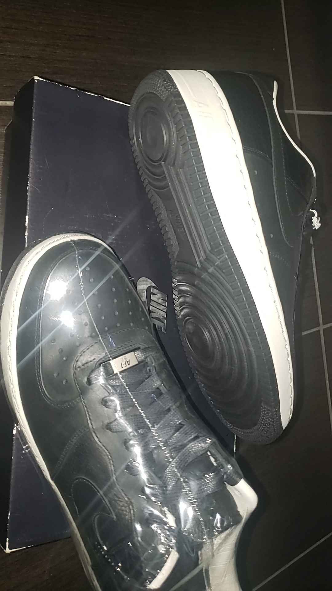 Nike 07 AF1 Low AF1 82 07 Supreme QK Black Croc/Black Sail Size US 9.5 / EU 42-43 - 4 Thumbnail
