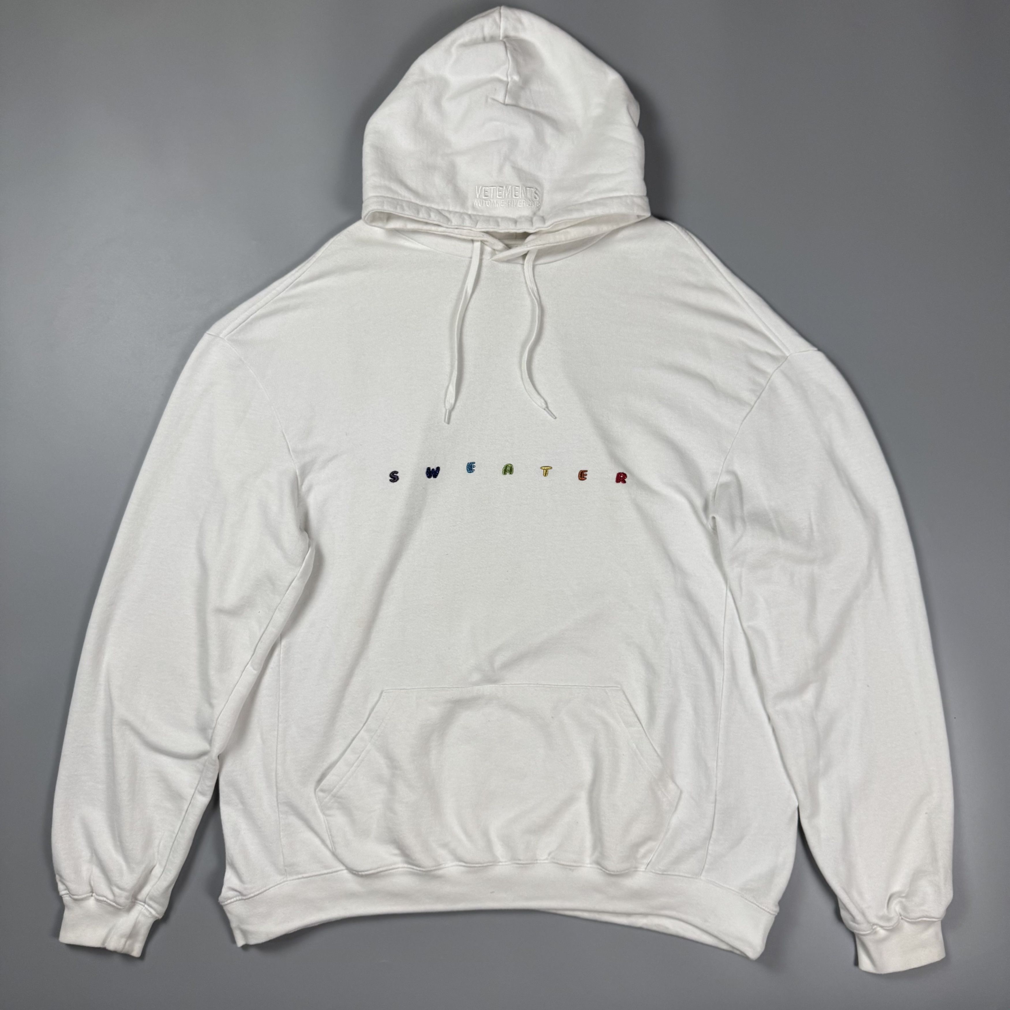 Vetements VETEMENTS SWEATER HOODIE Size US S / EU 44-46 / 1 - 2 Thumbnail