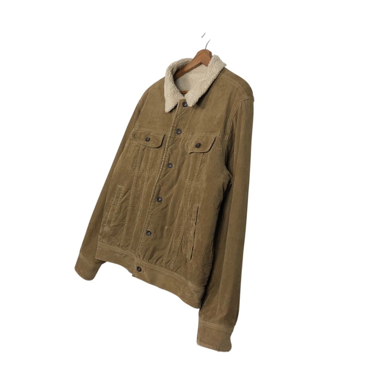Japanese Brand 📌Vtg Trucker Biker Corduroy Jacket GU Blanket Issey Miyake Size US L / EU 52-54 / 3 - 3 Thumbnail