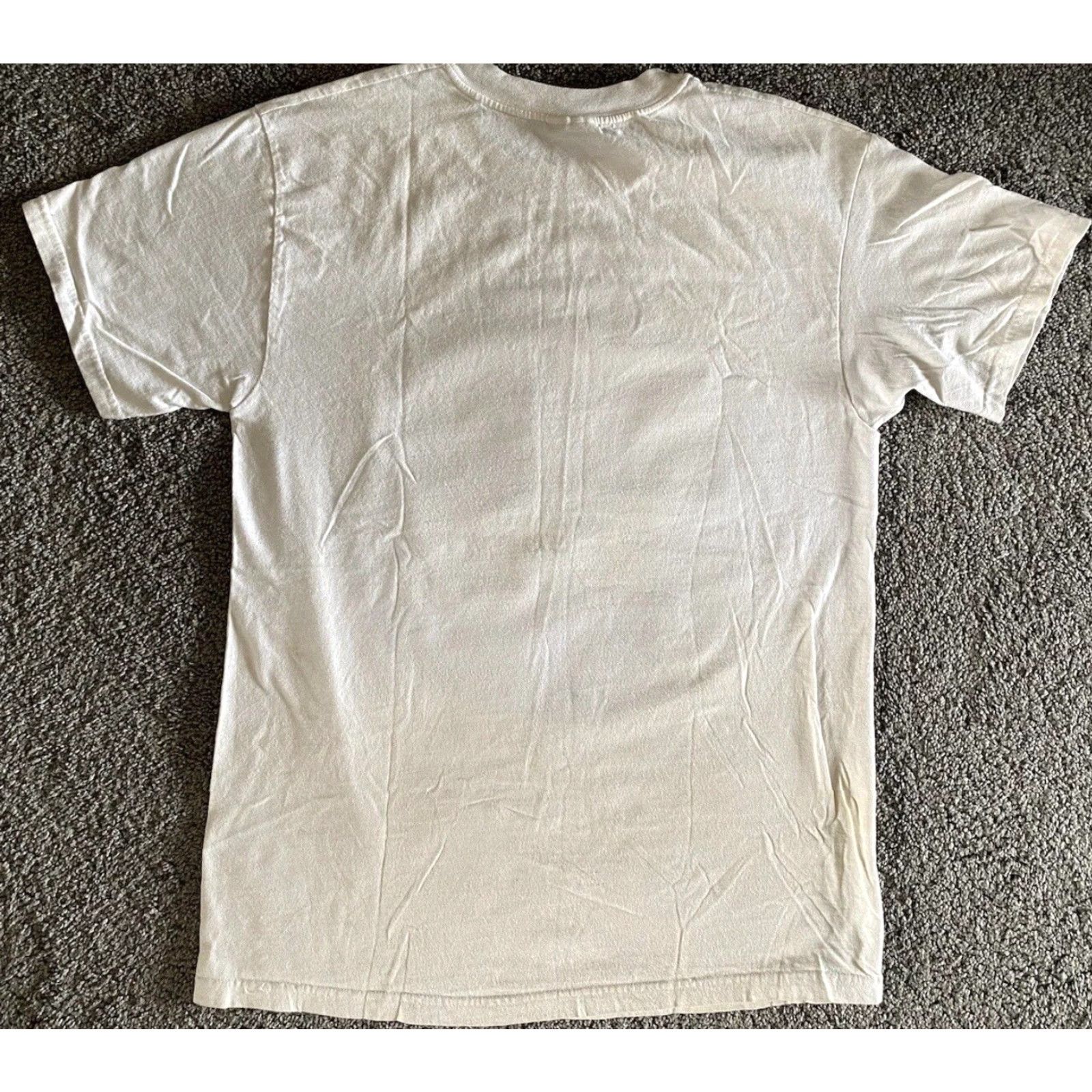 Hanes VINTAGE Hanes Beefy-T T-Shirt Men’s Adult M 38-40 On My Honor Boy Scouts White 90s Classic USA Outdoor Mens Size US M / EU 48-50 / 2 - 2 Thumbnail