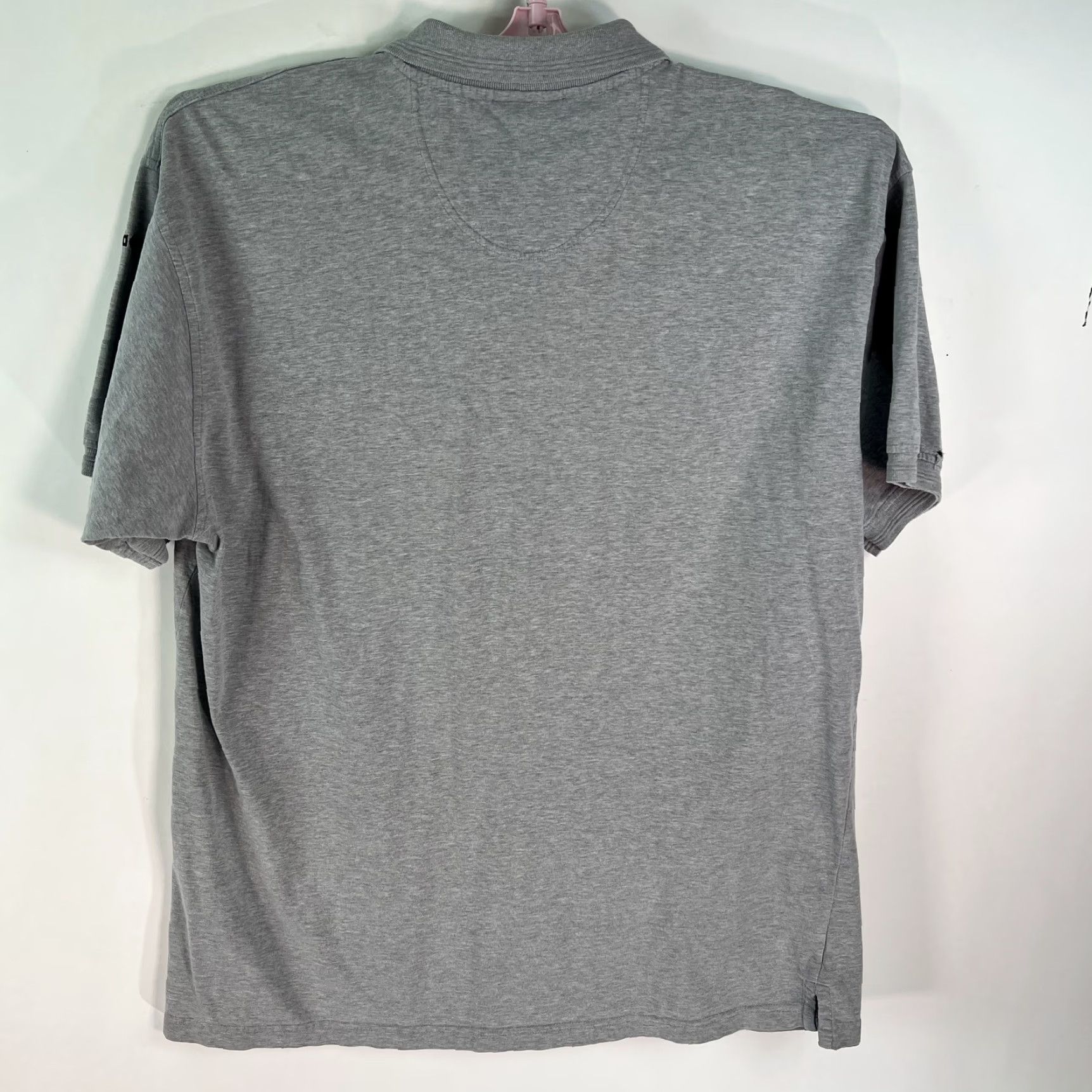 Adidas Adidas Polo Shirt Short Sleeves Collared Gray Cotton Golf XL Mens Size US XL / EU 56 / 4 - 2 Thumbnail