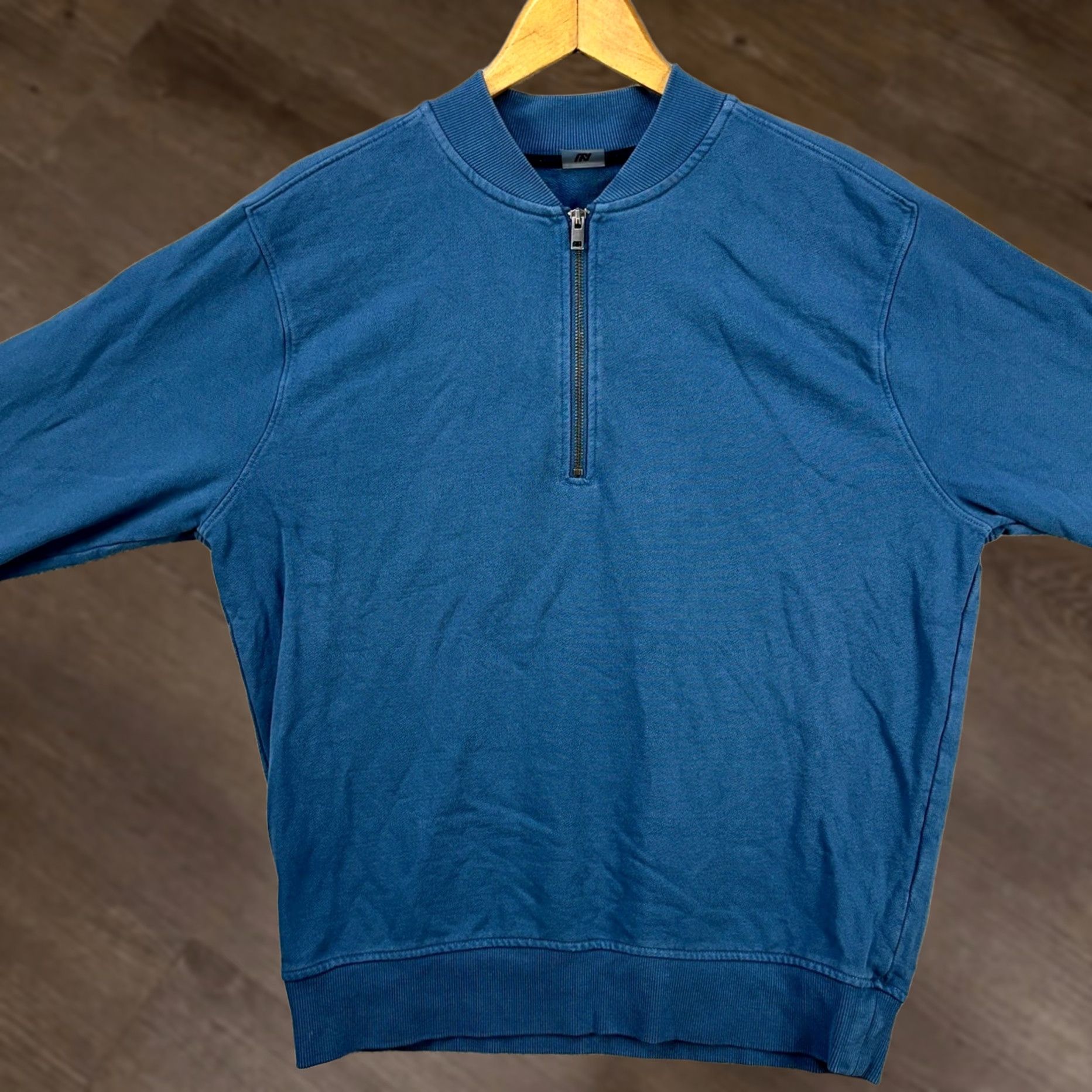 Vintage VRST Sweatshirt Pullover Mens Small Blue Quarter Zip Long Sleeve Outdoor Comfort Size US S / EU 44-46 / 1 - 1 Thumbnail