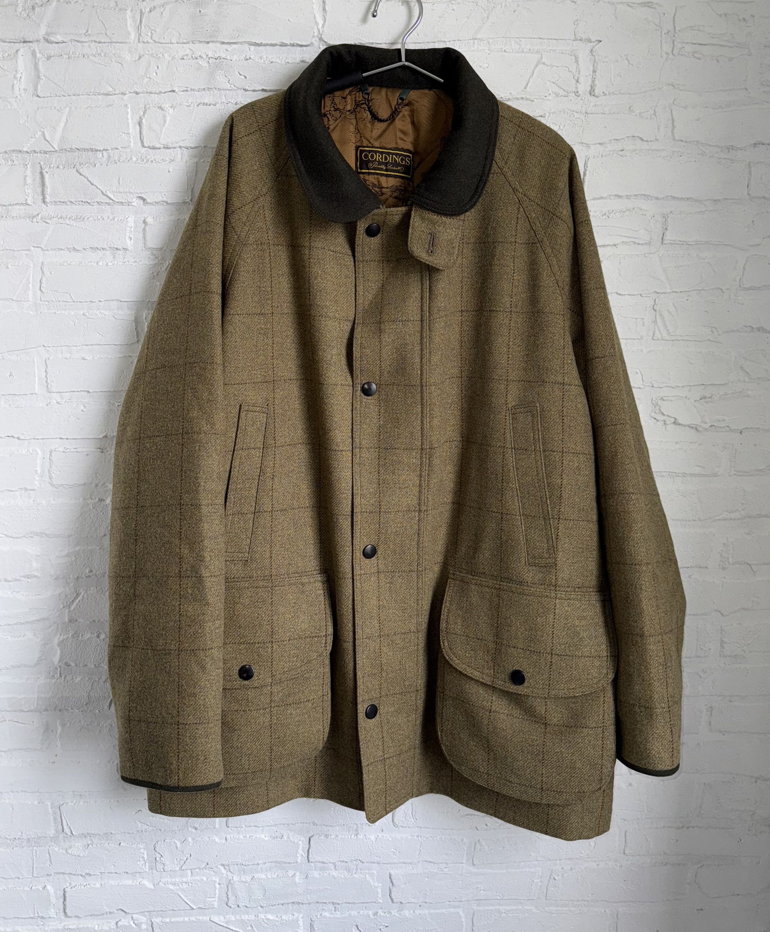 Other Cordings Piccadilly London Tweed Field Coat Hunting Jacket Size US XL / EU 56 / 4 - 1 Thumbnail