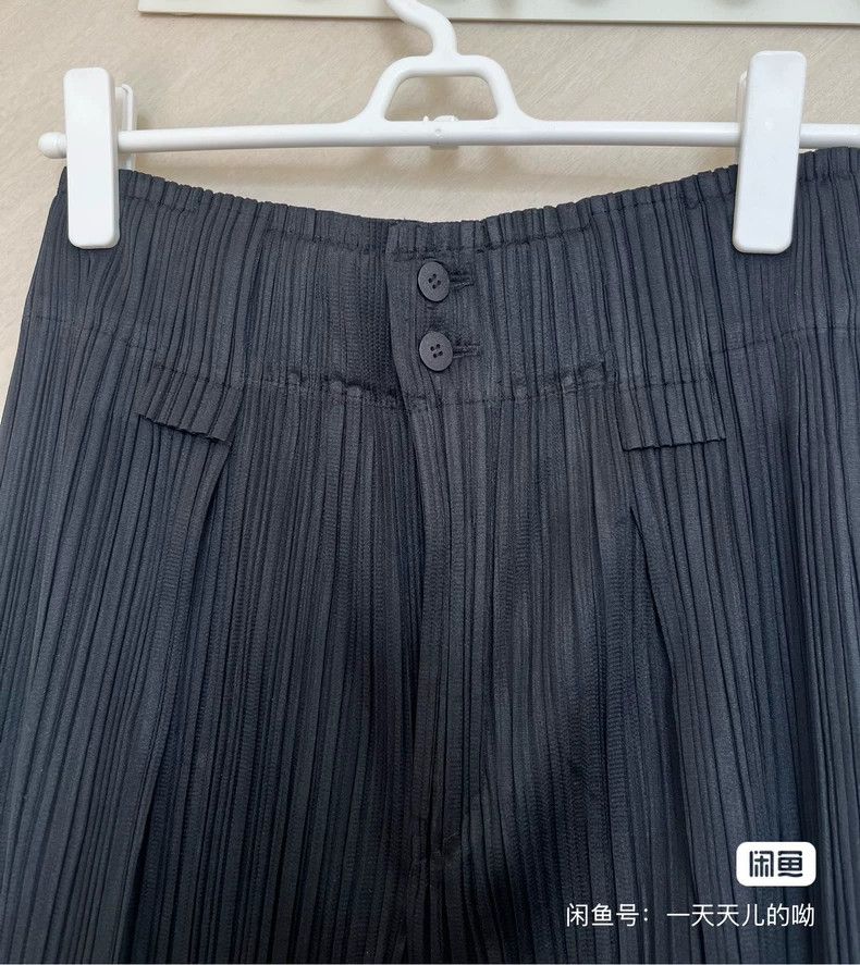 Issey Miyake issey miyake size:3 High-waisted trousers Size US 26 / EU 42 - 3 Thumbnail