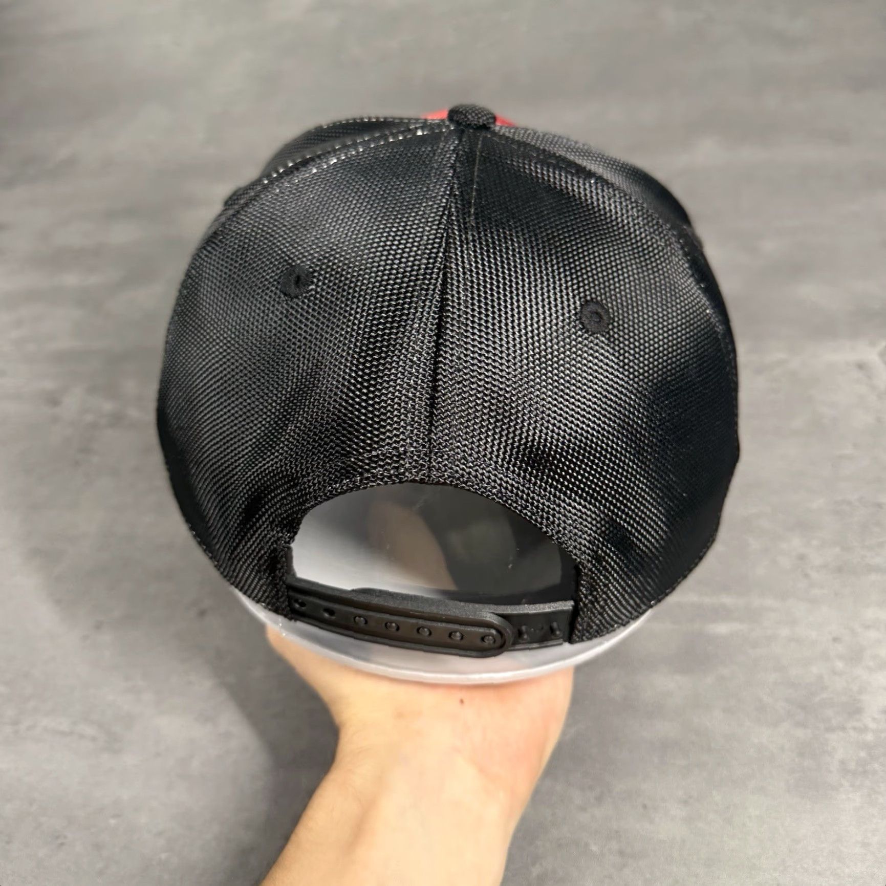 Vintage VINTAGE Marvel Deadpool SnapBack Hat Black Red Superhero Movie Promo Cap Big Logo Patch Size ONE SIZE - 5 Thumbnail