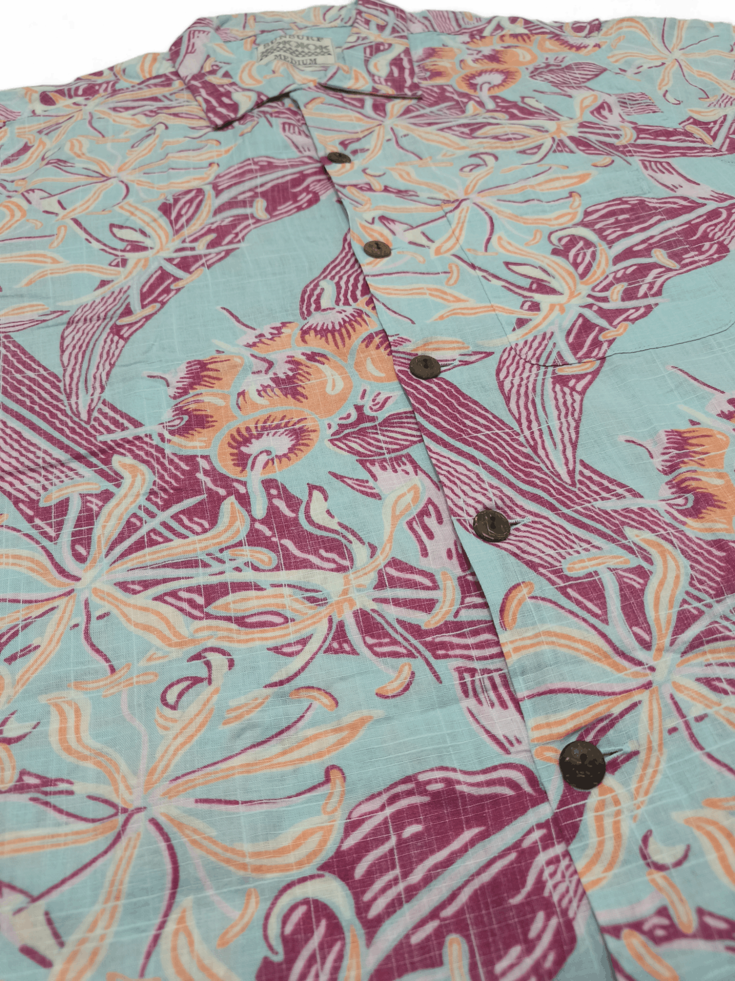 Sun Surf Vintage Sunsurf Toyo Enterprise Abstract Print Aloha Shirt Size US M / EU 48-50 / 2 - 5 Thumbnail