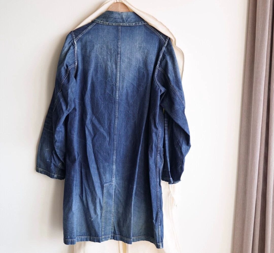 Visvim visvim grease monkey coat denim dry wash ink-splatter size 2 Size US M / EU 48-50 / 2 - 2 Thumbnail
