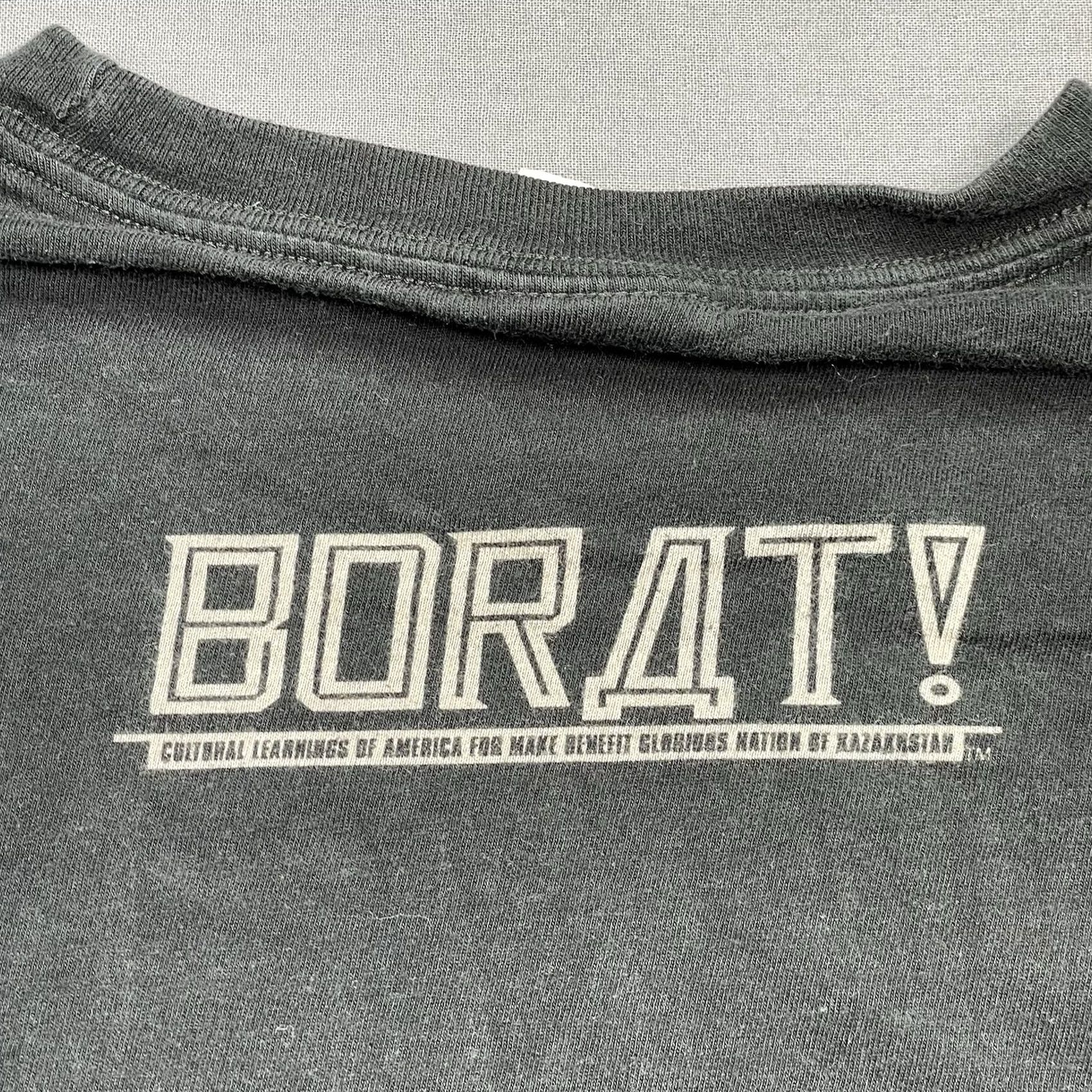 Etro VINTAGE Borat Movie Promo Shirt Medium Y2K 2006 Retro Fox Black Men’s Size US M / EU 48-50 / 2 - 7 Thumbnail