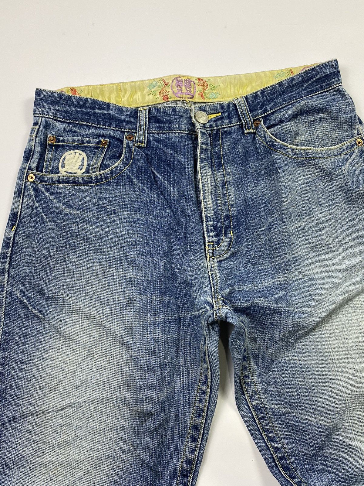 If Six Was Nine × Japanese Brand × Jean japanese brand pig jeans pant Size US 34 / EU 50 - 3 Thumbnail
