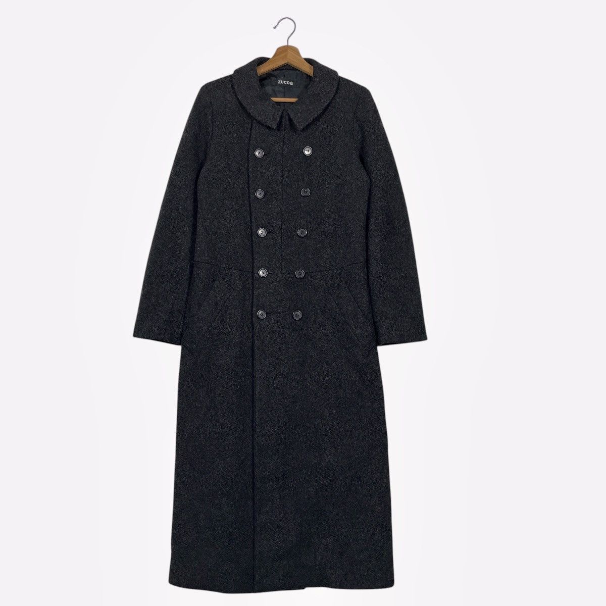Zucca Zucca Double Breasted Wool Women Coat Size S / US 4 / IT 40 - 1 Thumbnail