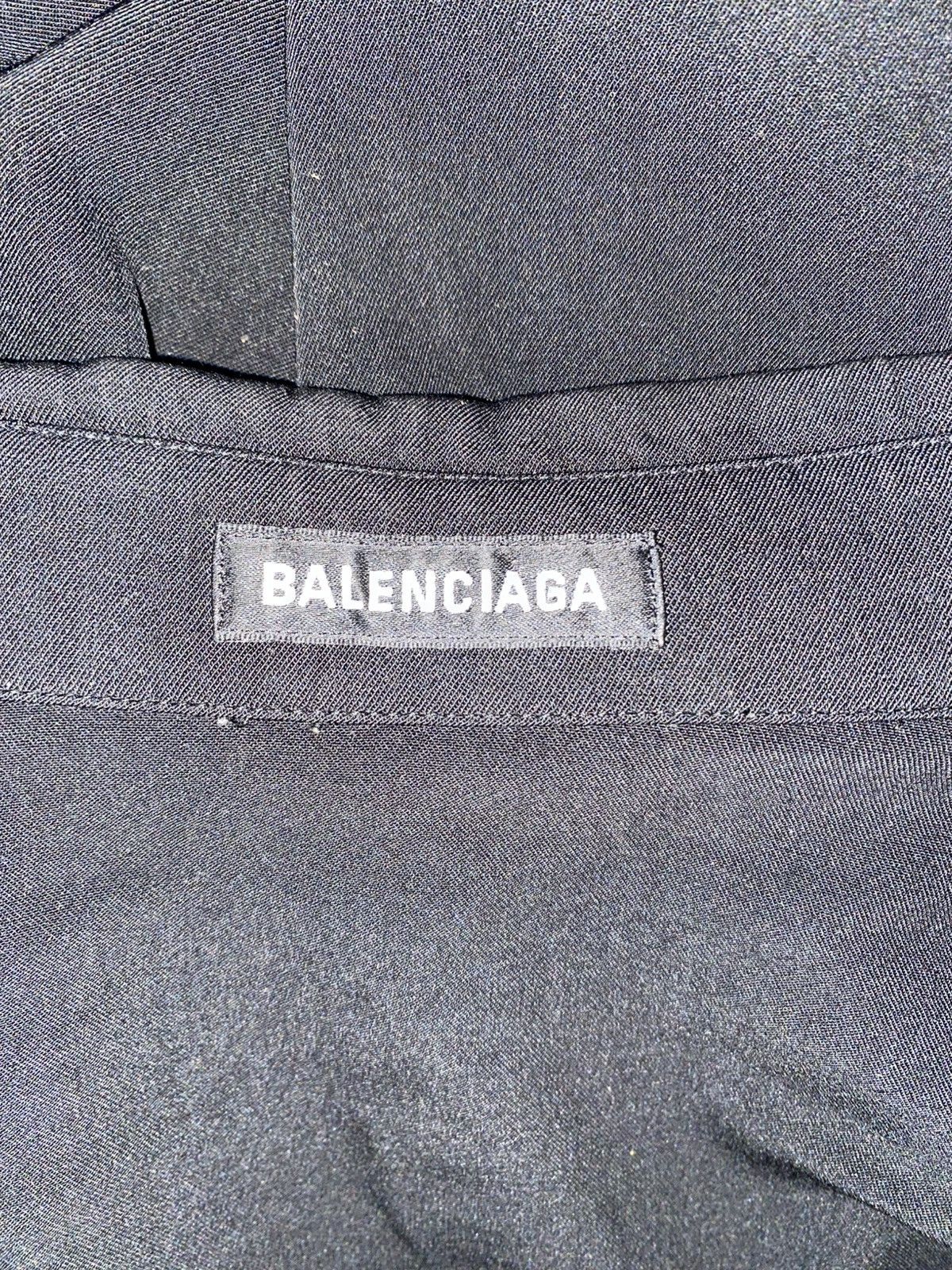 Balenciaga Balenciaga - Button Up Shirt - Black - Size 42 Size M / US 6-8 / IT 42-44 - 13 Thumbnail