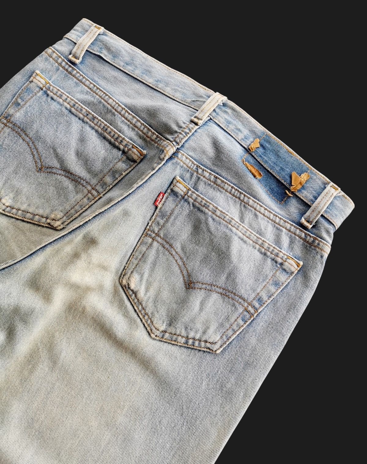 Levi's Size 30x30.5 Levis Vintage 90s Distressed Jeans Size US 30 / EU 46 - 6 Thumbnail
