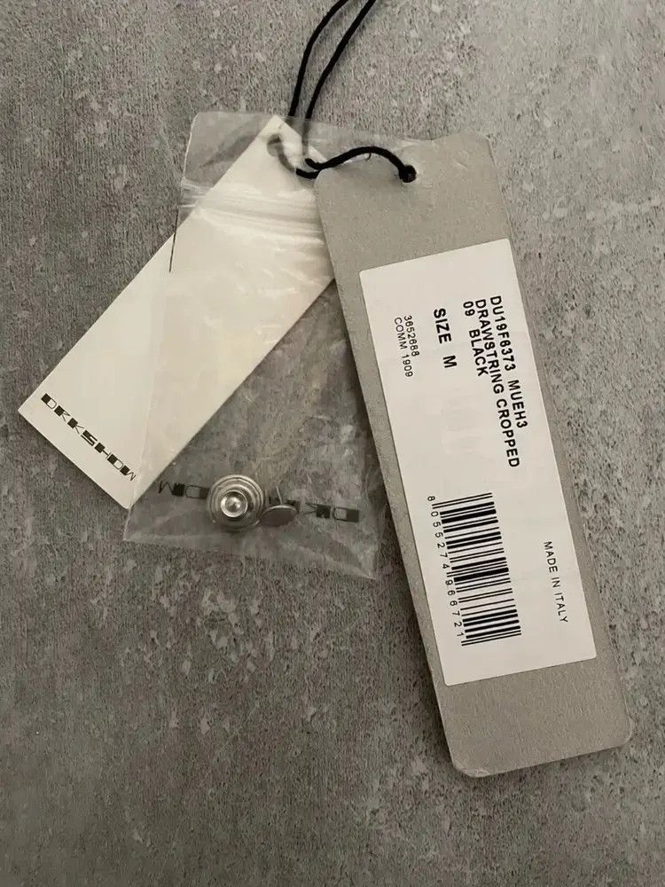 Sz M Rick Owens Drkshdw Photo Patches Shirts-2505