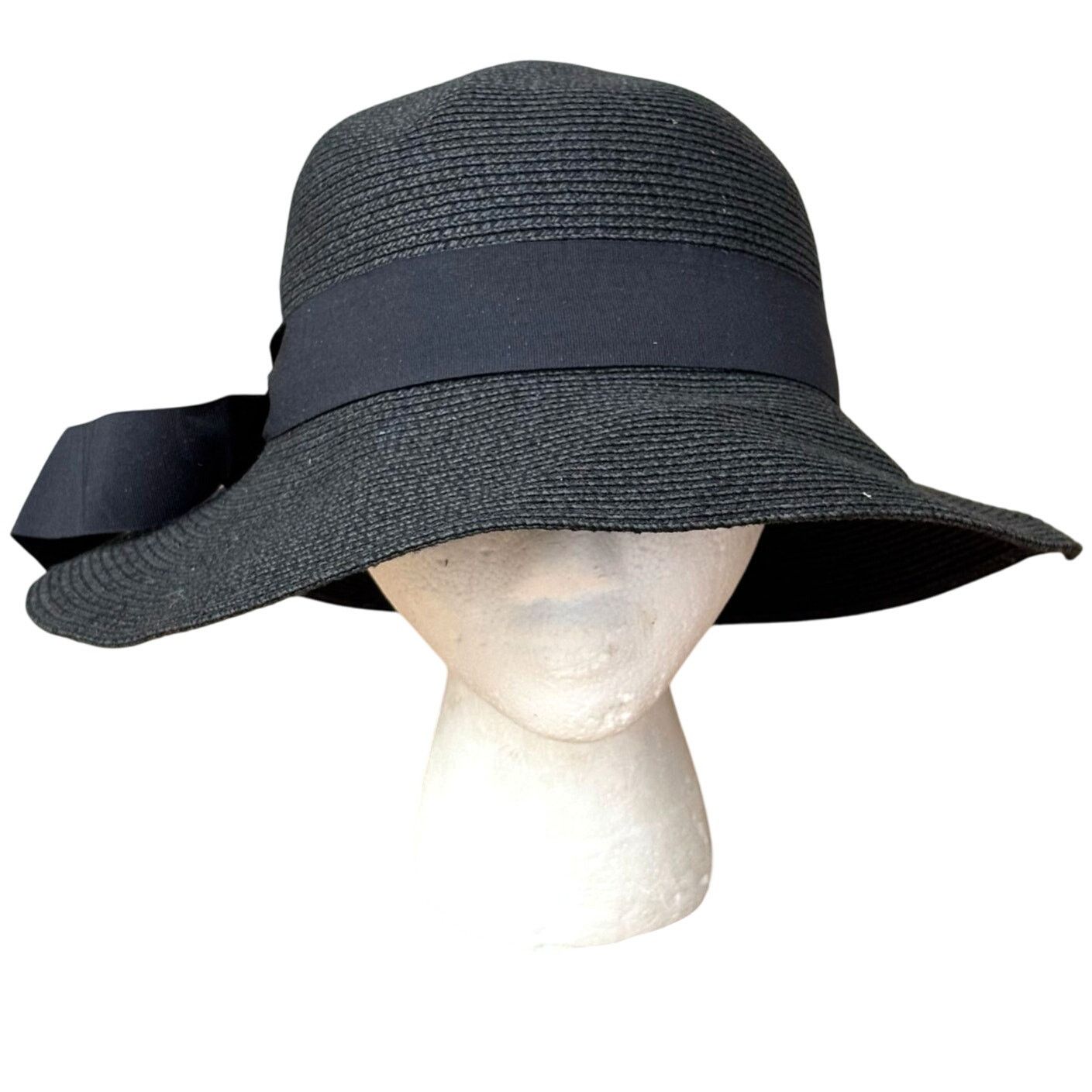 Other Black Furtalk Sun Hat Size ONE SIZE - 1 Thumbnail