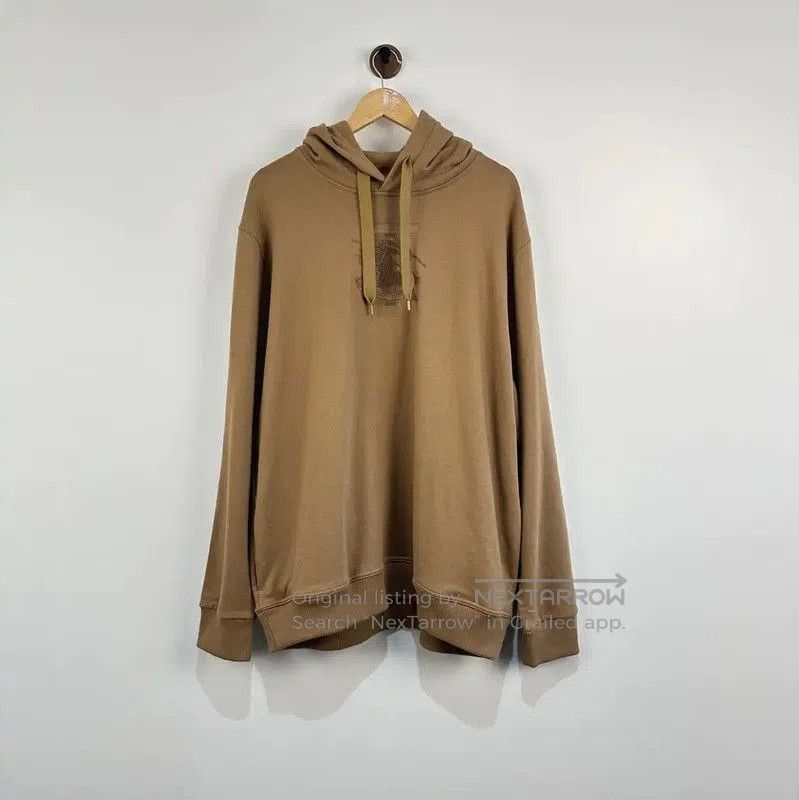 Burberry Burberry Men's Cotton Hoodie in Camel Color. Size US XXL / EU 58 / 5 - 1 Thumbnail