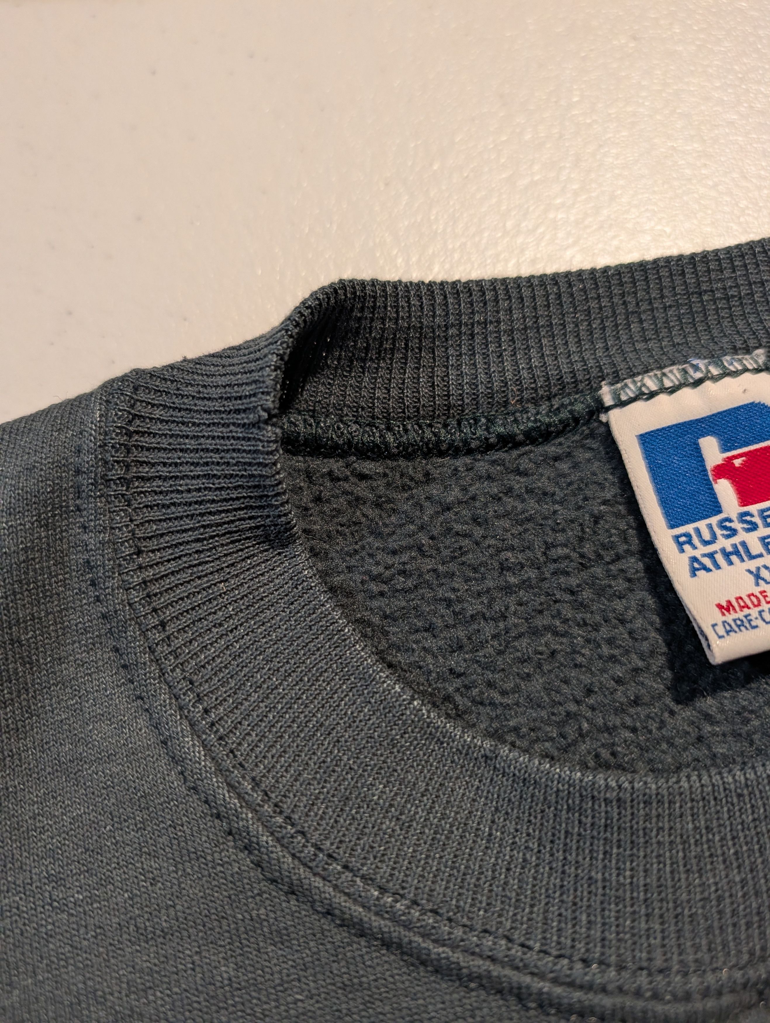 Russell Athletic Vintage Russell Athletic Blank Crewneck Made USA Sweatshirt Size US XXL / EU 58 / 5 - 9 Thumbnail