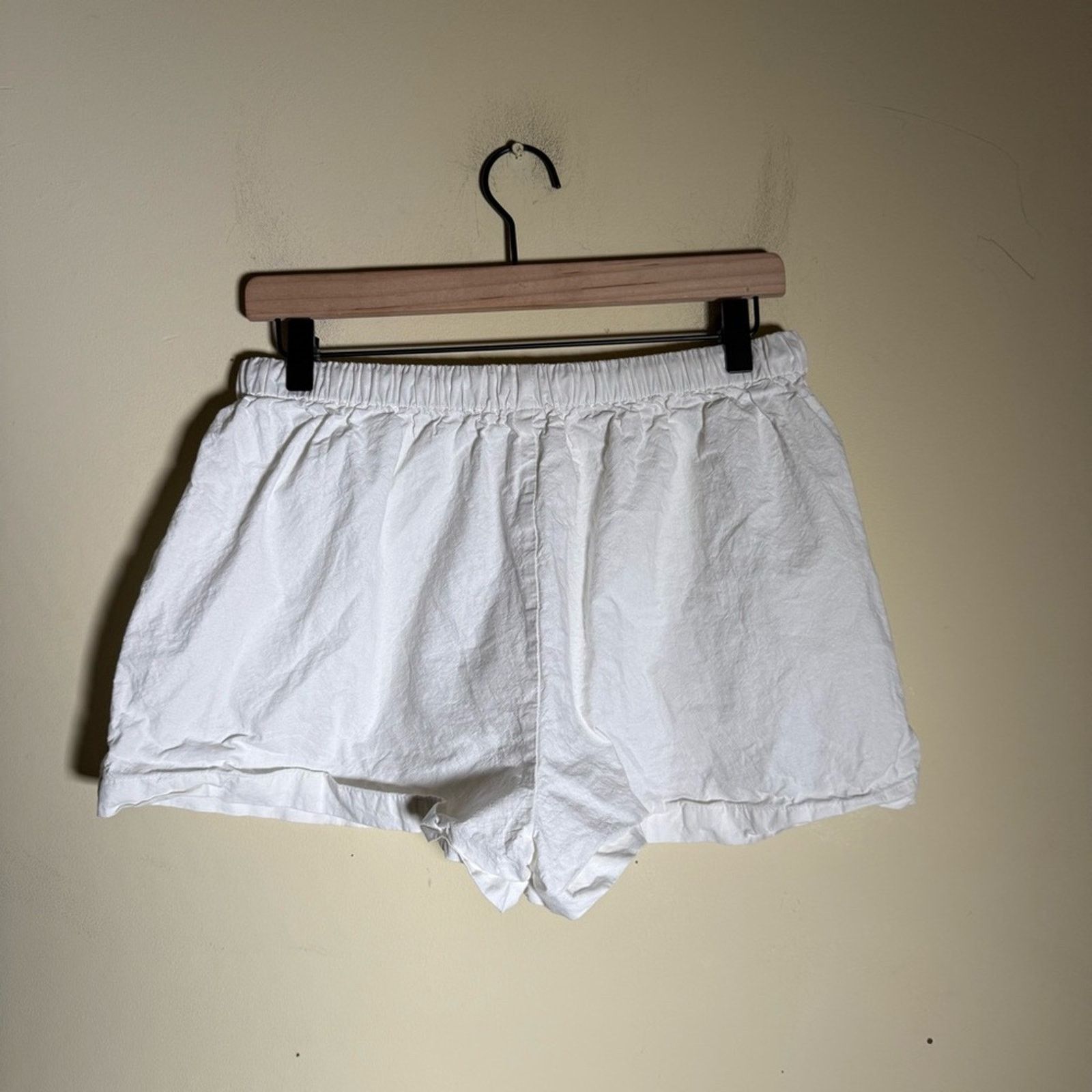 Other COMMENSE white linen drawstring coastal grandma shorts L Size 30" / US 8 / IT 44 - 3 Thumbnail