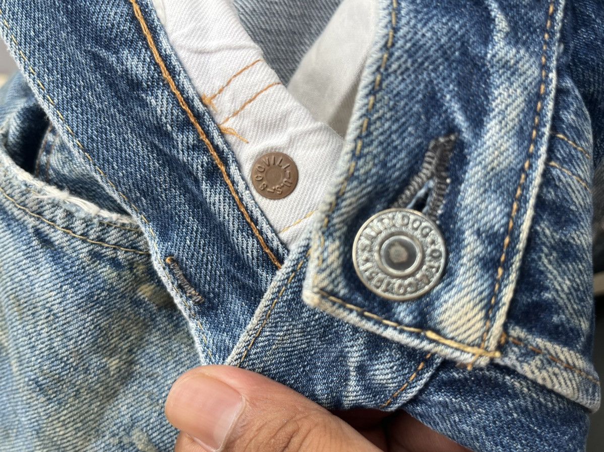 Japanese Brand Salty dog distressed denim Size US 32 / EU 48 - 19 Thumbnail