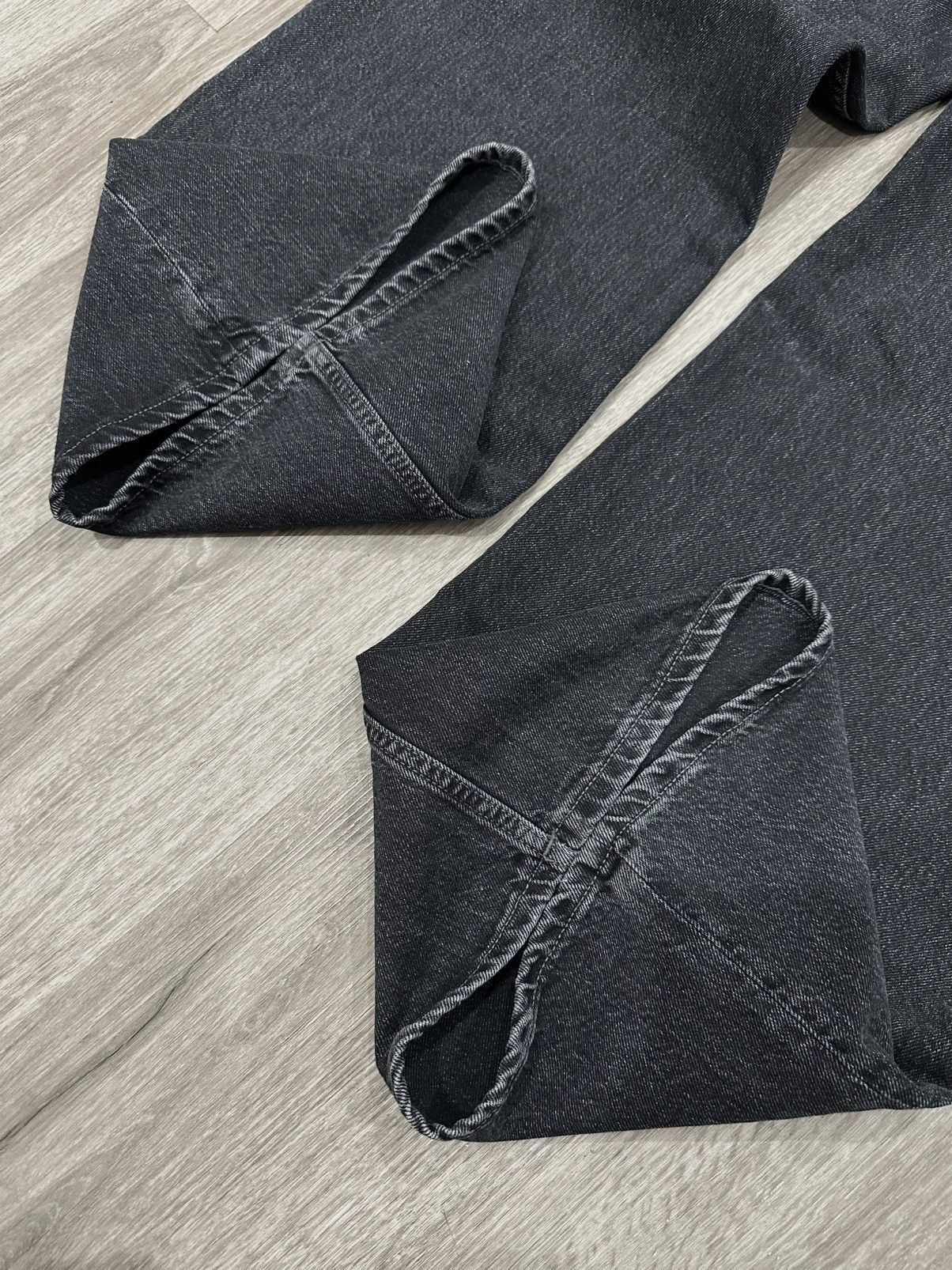 Acne Studios Acne Studios 2022 Vintage Black Denim Size US 30 / EU 46 - 8 Thumbnail