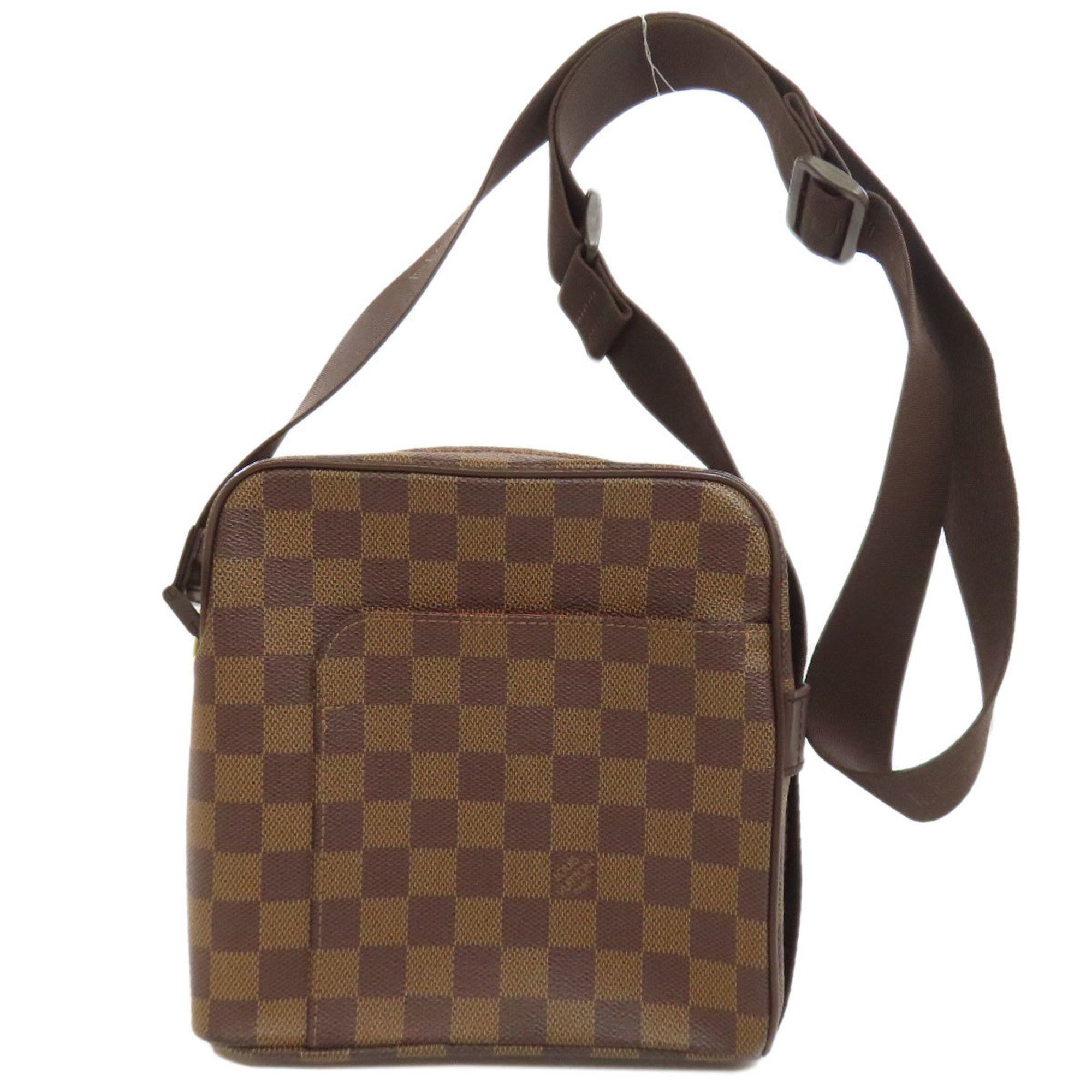 Louis Vuitton N41442 Olaf Pm Shoulder Bag Damier Canvas Women's Louis Vuitton in Brown