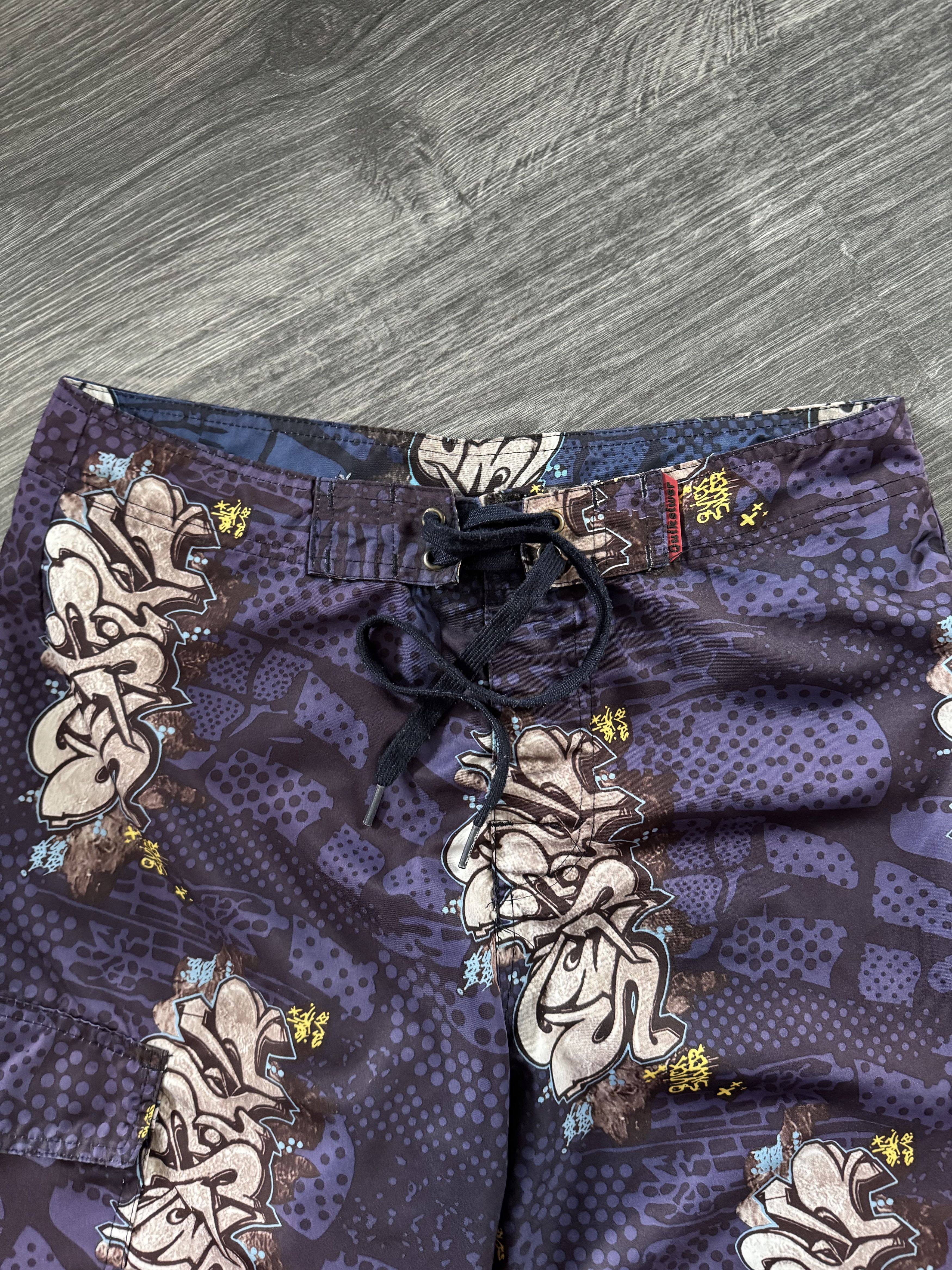 Quiksilver Quiksilver Vintage Y2K Shorts Quiksilver Surf Style Size US 30 / EU 46 - 6 Thumbnail