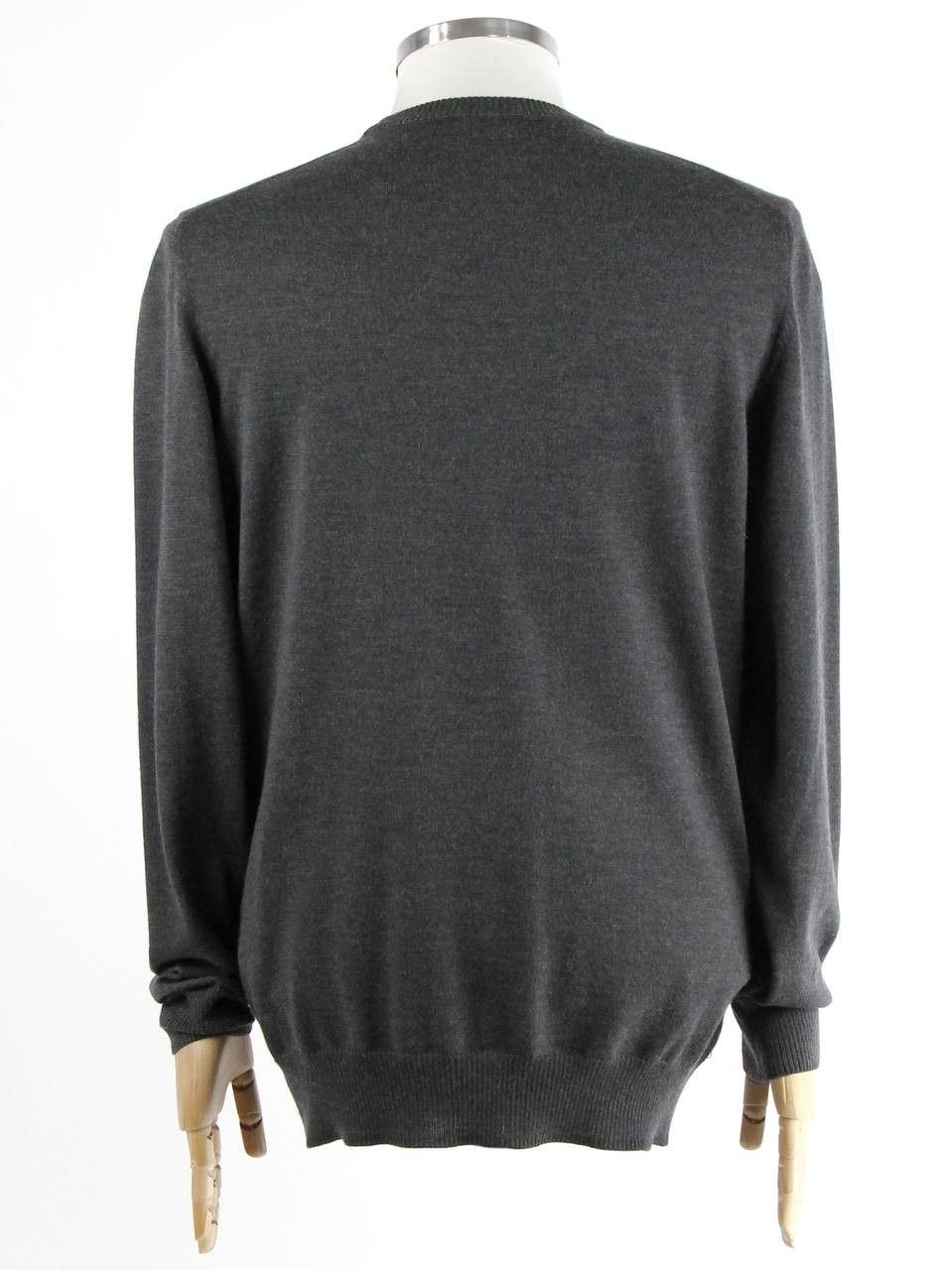 Asket ASKET Gray woolen jumper Size US XL / EU 56 / 4 - 3 Thumbnail