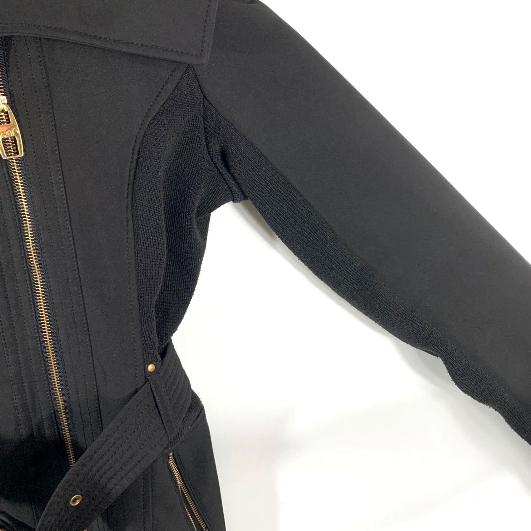 Miss Sixty Miss Sixty Women's S Trench Coat Black Size S / US 4 / IT 40 - 6 Thumbnail