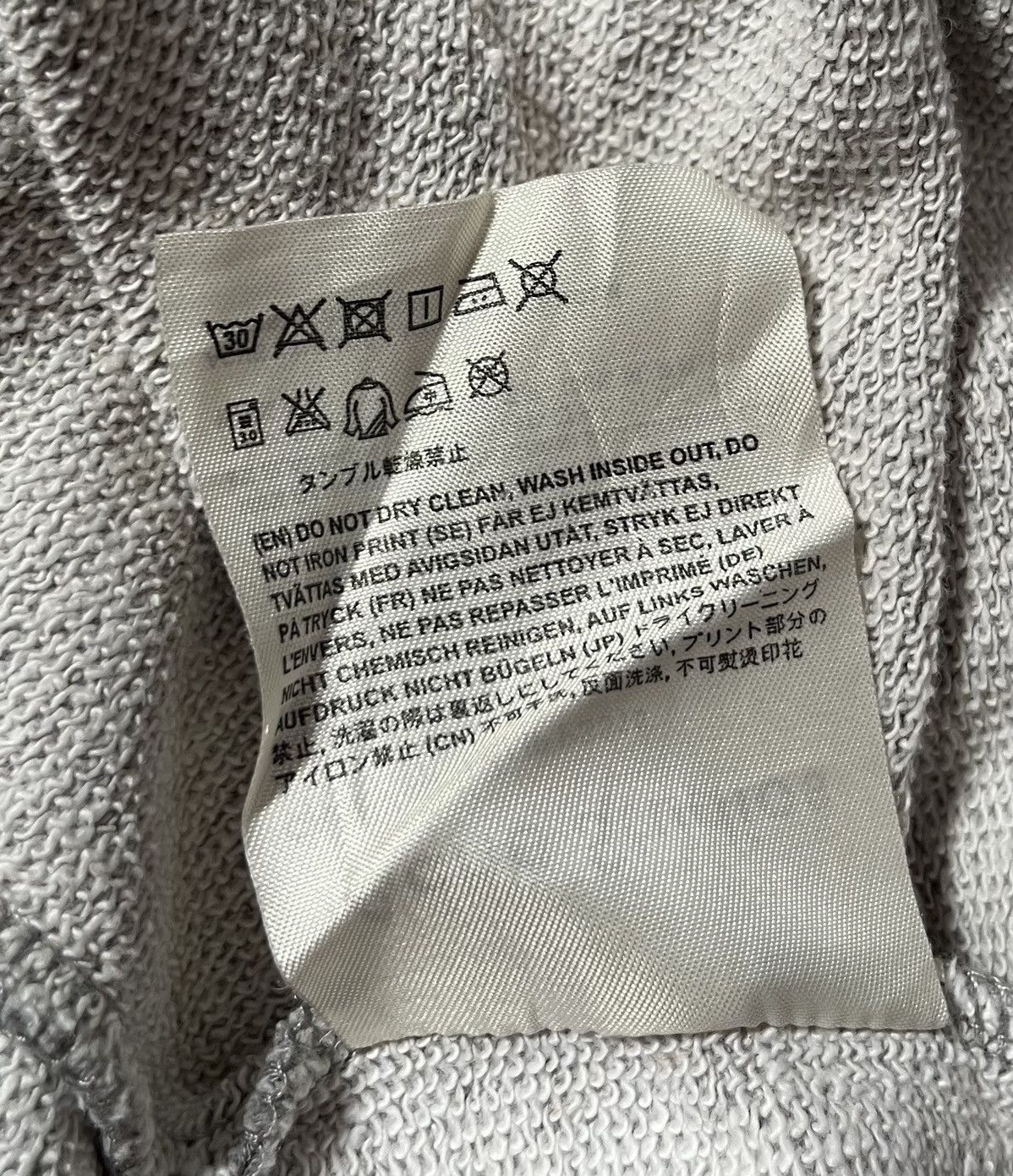 Acne Studios *FINAL DROP* Acne studios slip grey sweatshirt Size US M / EU 48-50 / 2 - 7 Thumbnail