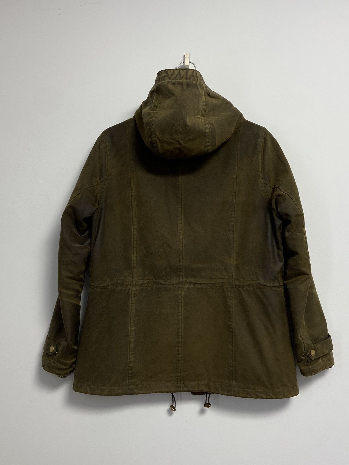 Barbour × Vintage Barbour Vintage waxed jacket Size L / US 10 / IT 46 - 21 Thumbnail