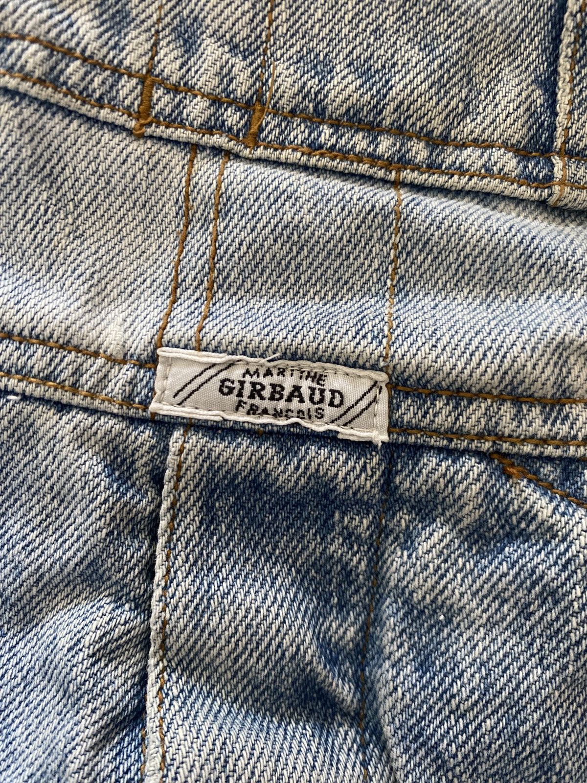 Marithe + Francois Girbaud Marithe Francois Girbaud Dungaree Stone Wash Short Jumpsuit Size US 32 / EU 48 - 8 Thumbnail
