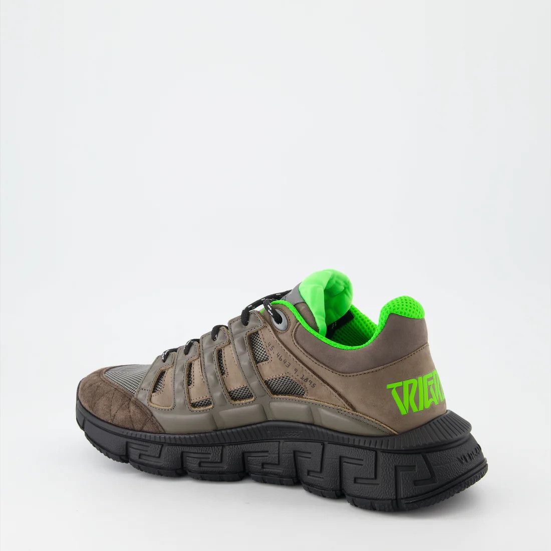 Versace o1y0425 Logo Low-Top Sneakers in Multicolor Size US 9 / EU 42 - 3 Thumbnail