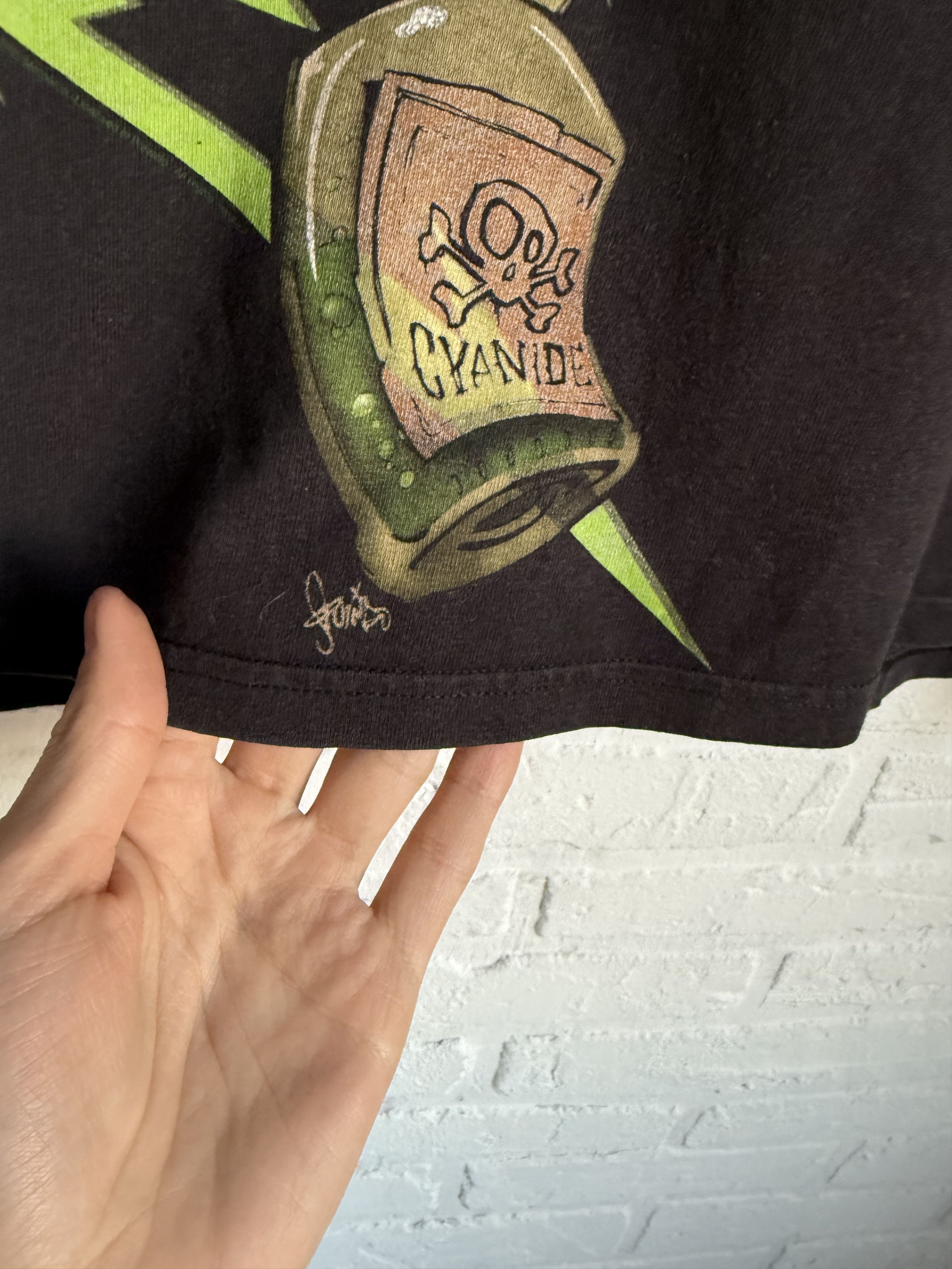 Band Tees × Vintage vintage 2010 Metallica cyanide t-shirt Size US M / EU 48-50 / 2 - 8 Thumbnail