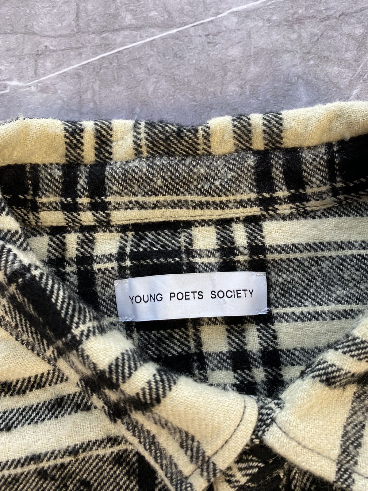 Other Rare YPS Young Poets Society Nova Check Button Up Shirt Size US L / EU 52-54 / 3 - 8 Thumbnail