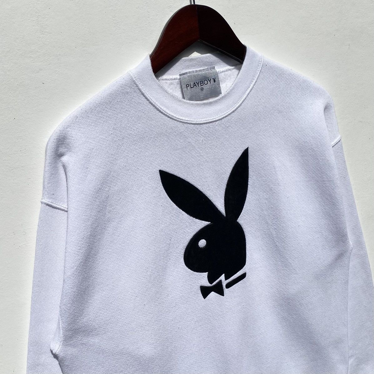 Playboy Vintage 90s Play Boy Sweatshirt Play Boy Velvet Logo Size US M / EU 48-50 / 2 - 4 Thumbnail