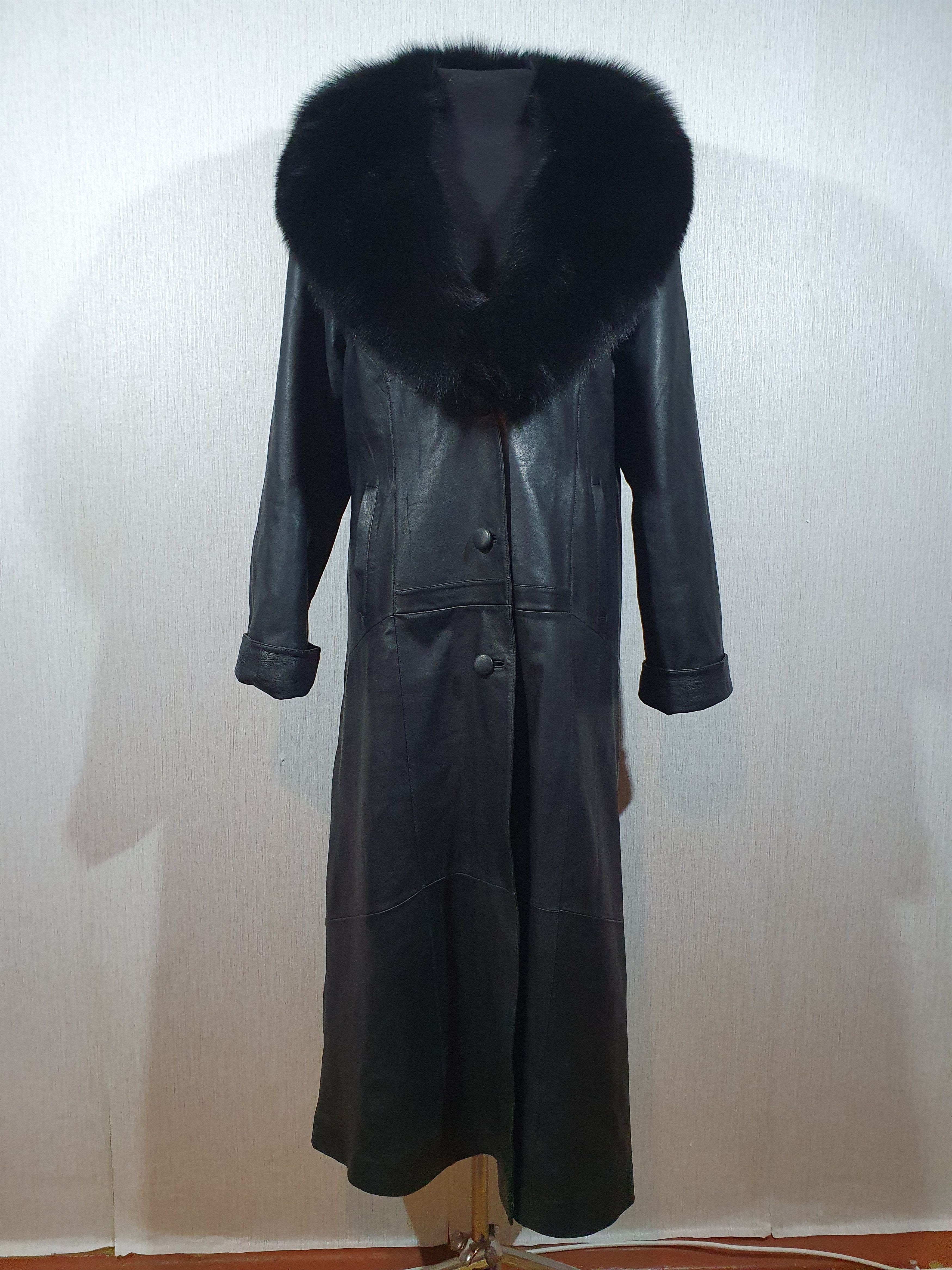 Genuine Leather leather coat Size XXL / US 16-18 / IT 52-54 - 1 Thumbnail