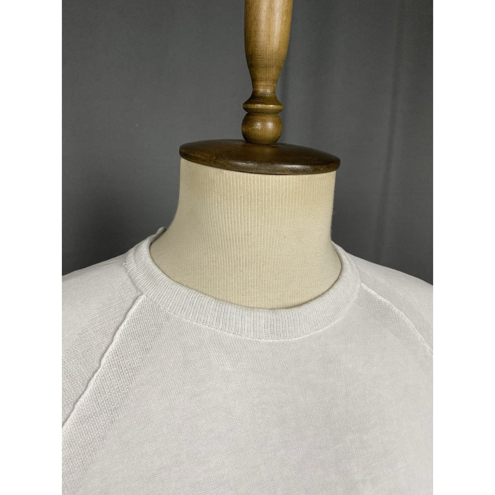 Stone Island Stone Island Men's Beige White Crewneck Sweater Size L Size US L / EU 52-54 / 3 - 7 Thumbnail