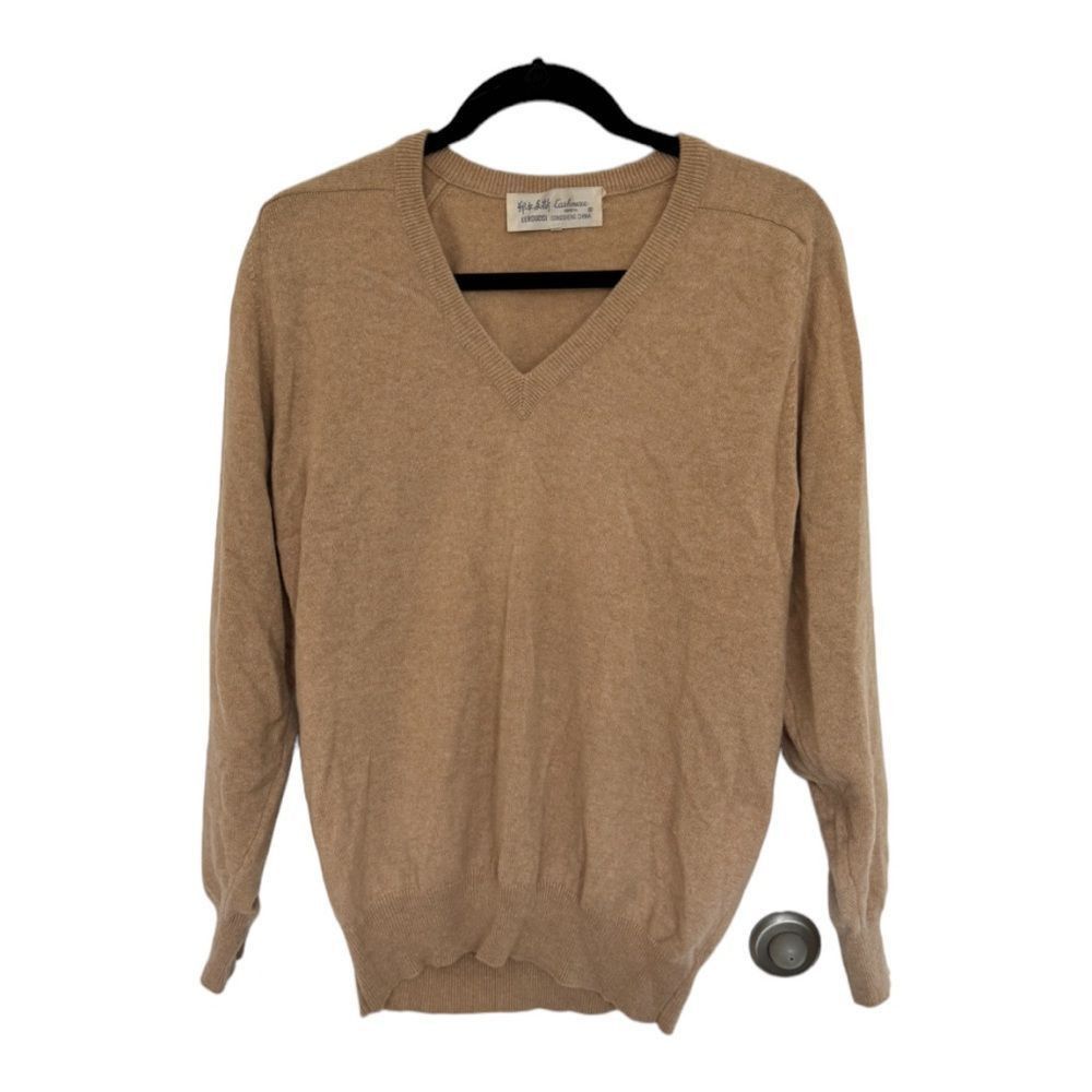 Other EERDUOSI Men's 100% Cashmere V-Neck Pullover Sweater Size 42 Size US L / EU 52-54 / 3 - 1 Thumbnail