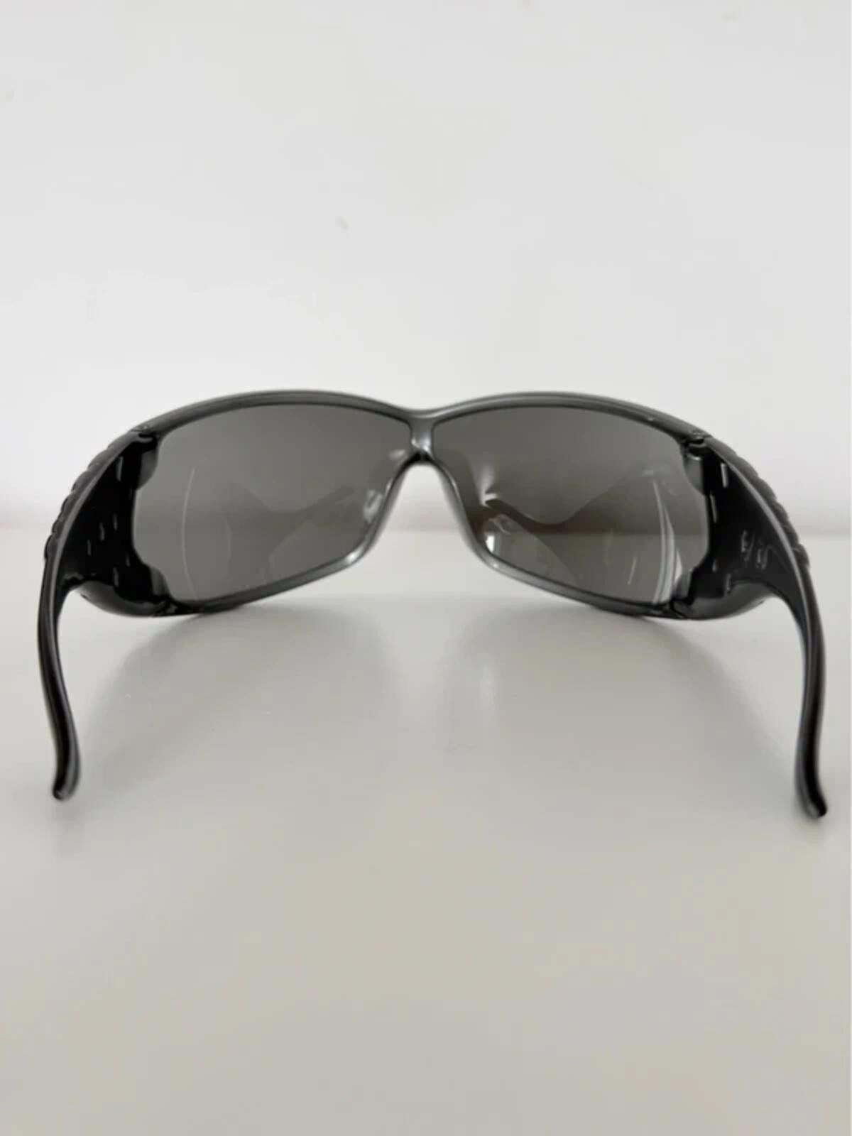 Dior Dior Black Ribbon Shield Sunglasses Size ONE SIZE - 10 Thumbnail