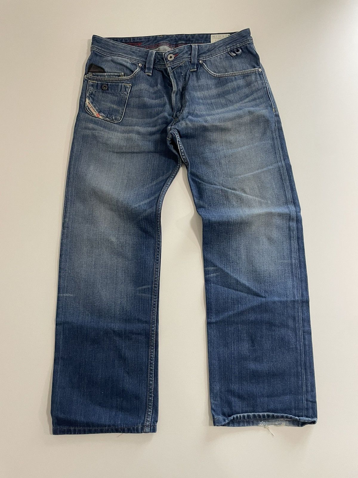 Diesel Diesel lugger y2k denim jeans Size US 33 - 1 Thumbnail