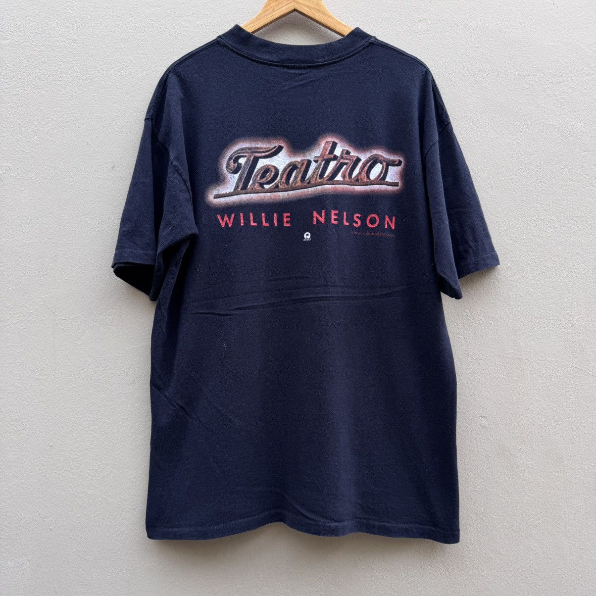 Band Tees × Vintage Vintage WILLIE NELSON tee Size US XL / EU 56 / 4 - 4 Thumbnail