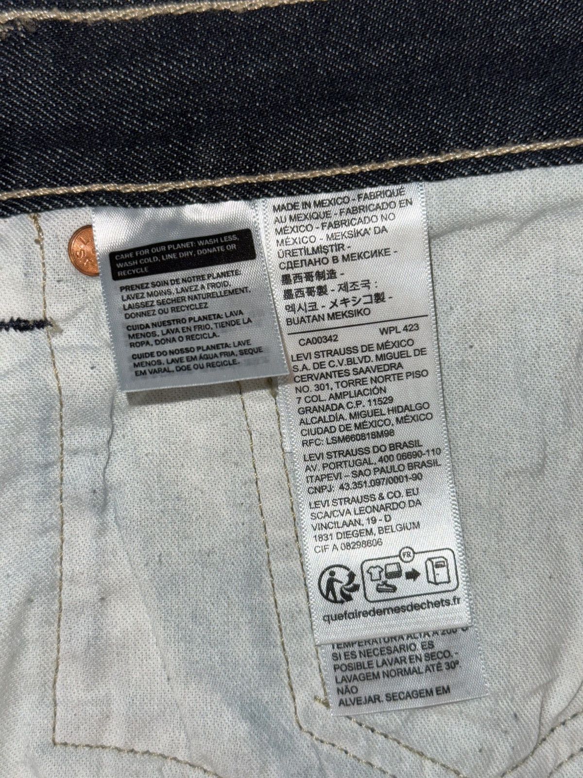 Levi's Levis 501 denim jeans Size US 35 - 5 Thumbnail
