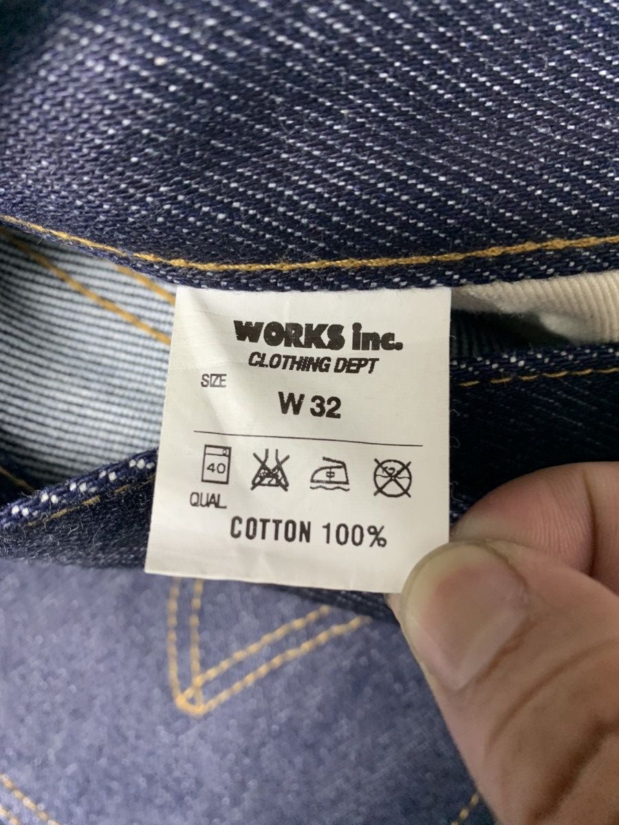 Iron Heart IRON HEART 634Z — 21 oz EXTRA HEAVY JAPANESE BIKER DENIM Size US 32 / EU 48 - 18 Thumbnail