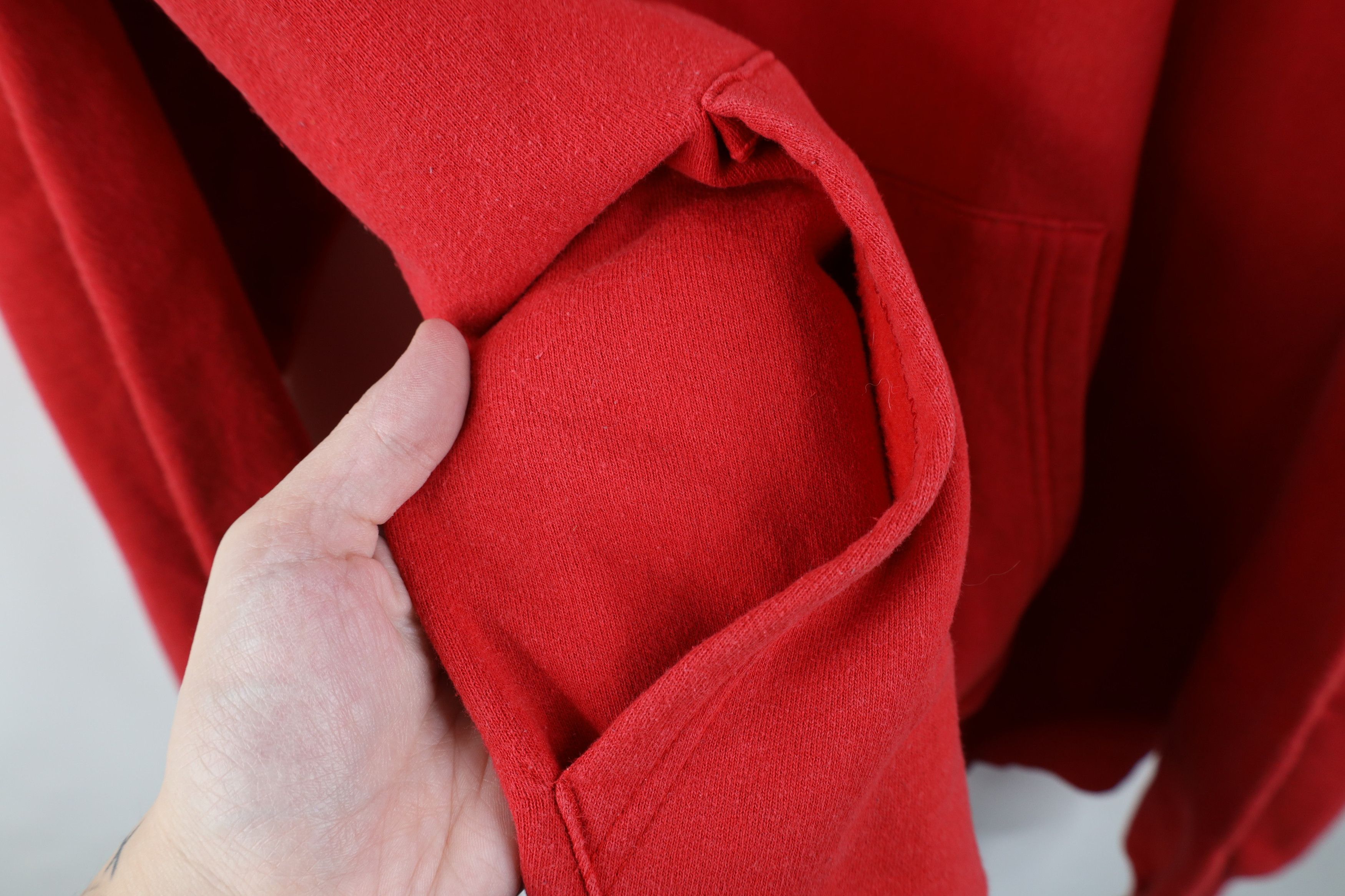 Champion Vintage Champion Baggy Oversized Hoodie Sweatshirt Red Size US XL / EU 56 / 4 - 6 Thumbnail