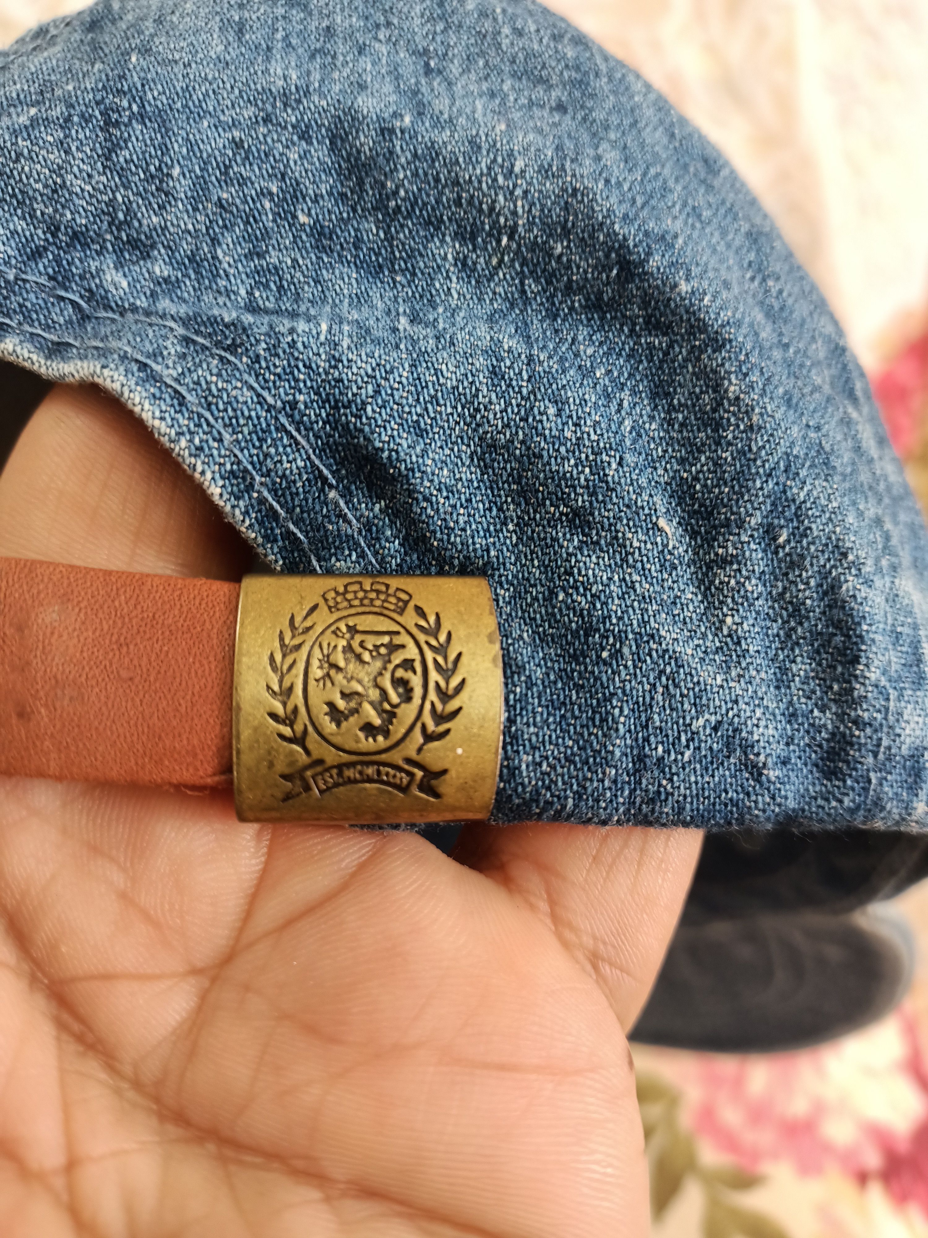 Other Vintage Rare Tommy Hilfiger denim cap Size ONE SIZE - 6 Thumbnail