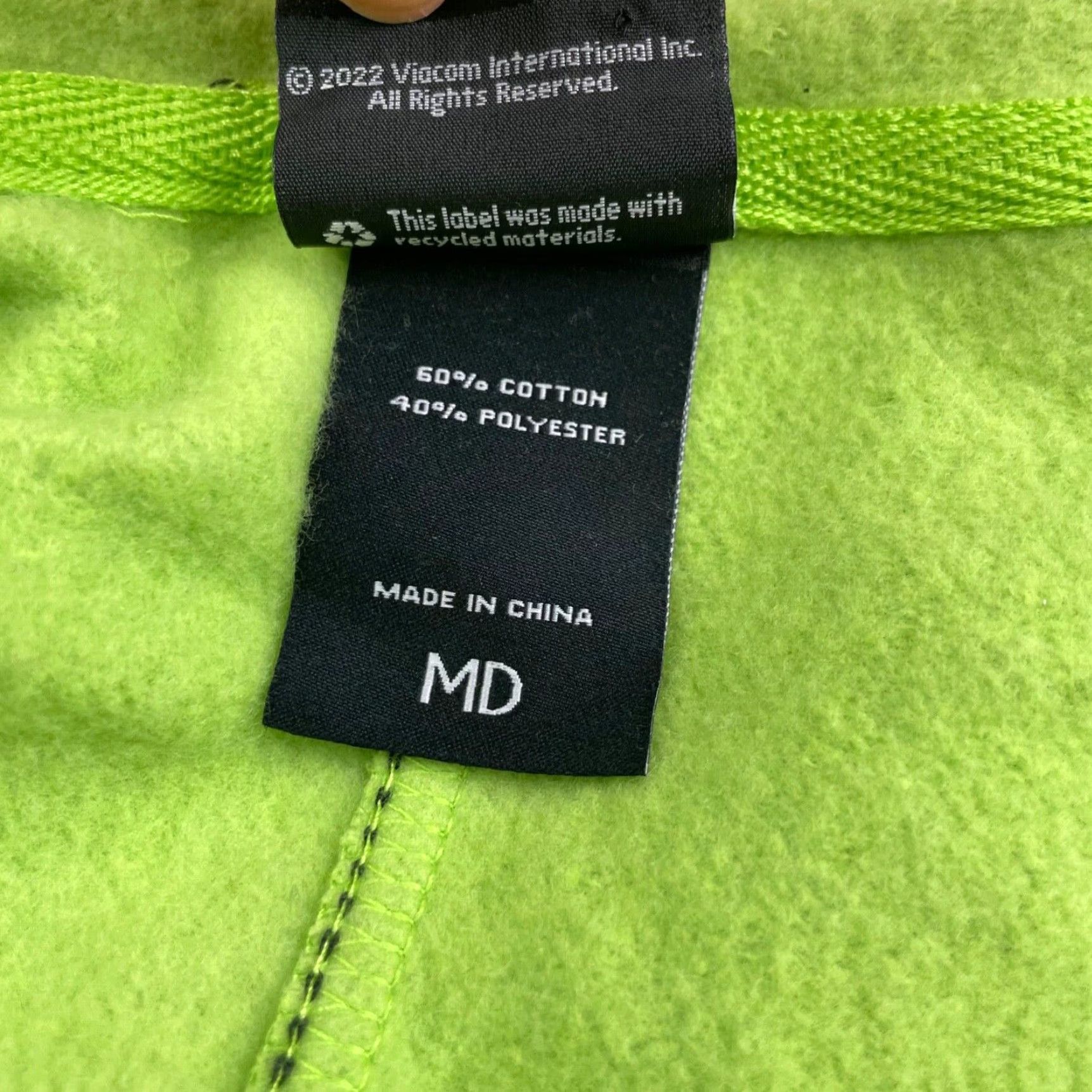Nickelodeon Nickelodeon Invader Zim Men's Full Zip Hoodie/Jacket Green Medium Size US M / EU 48-50 / 2 - 5 Thumbnail