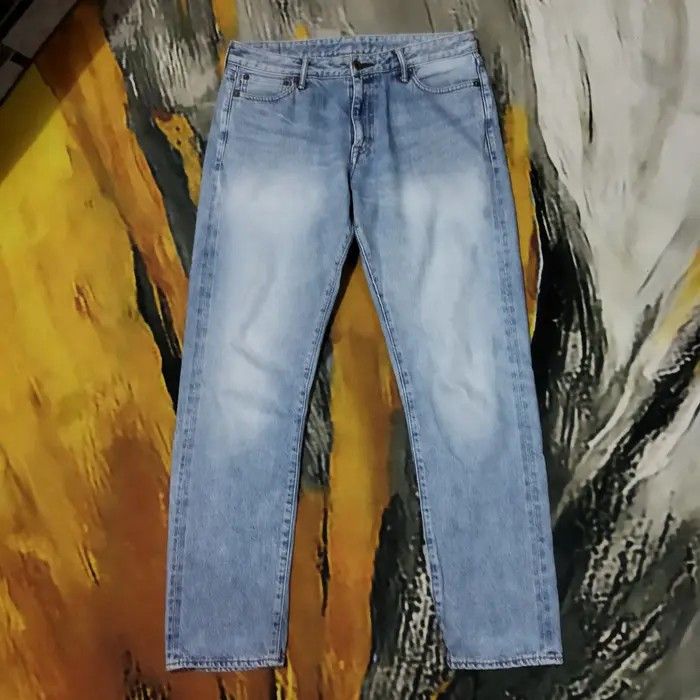 Jean × Vintage VINTAGE COTE D' IVOIRE LIGHT BLUE JEANS PANTS Size US 31 - 1 Thumbnail