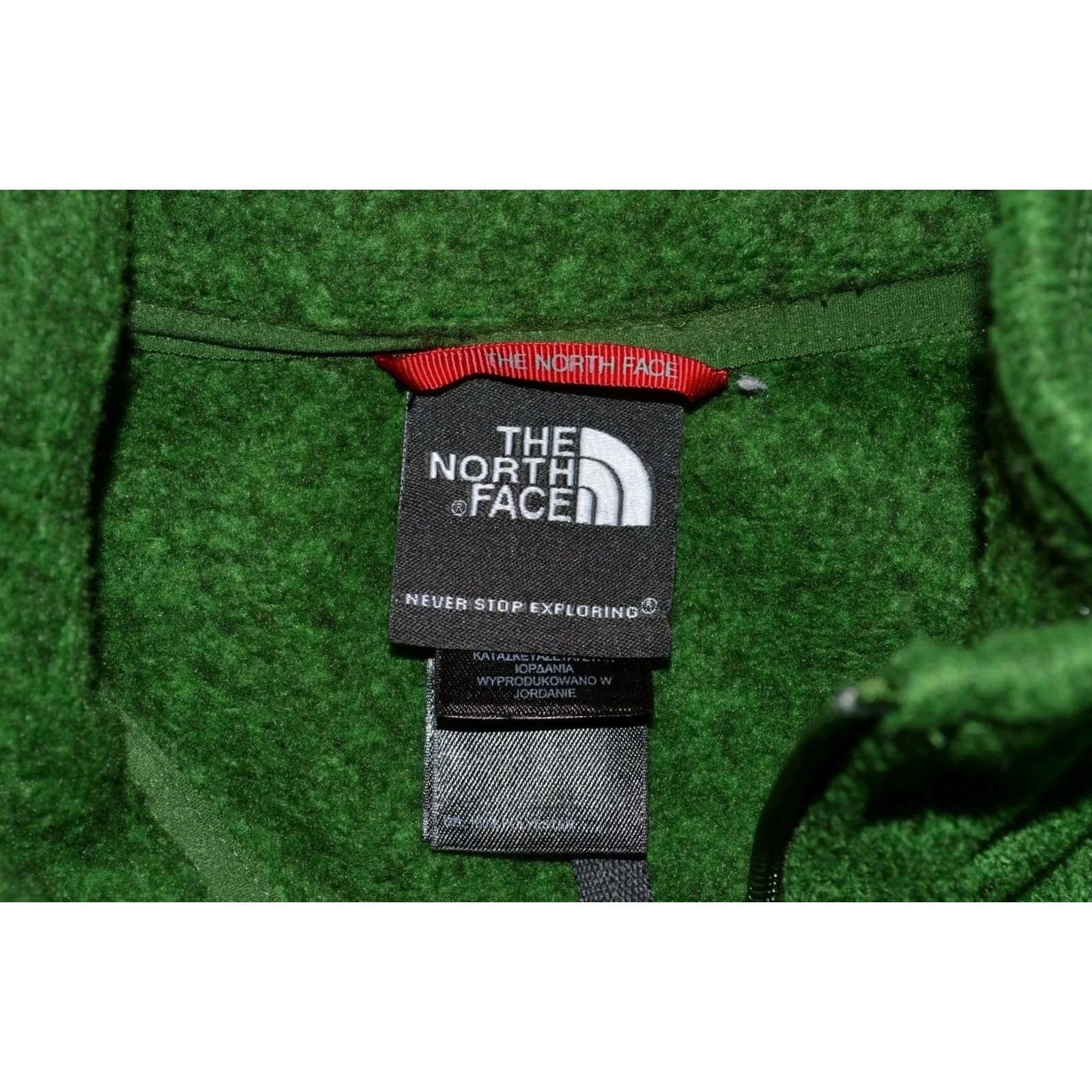 The North Face The North Face TNF Green 1/4 Zip Pull Over Jacket Mens Large Size US L / EU 52-54 / 3 - 3 Thumbnail