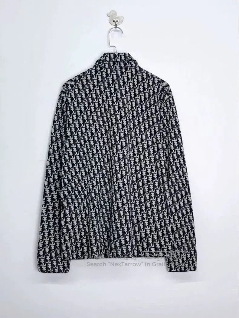 Dior Dior Monogram Cotton Knit Long Sleeve Jacket. Size US L / EU 52-54 / 3 - 2 Thumbnail